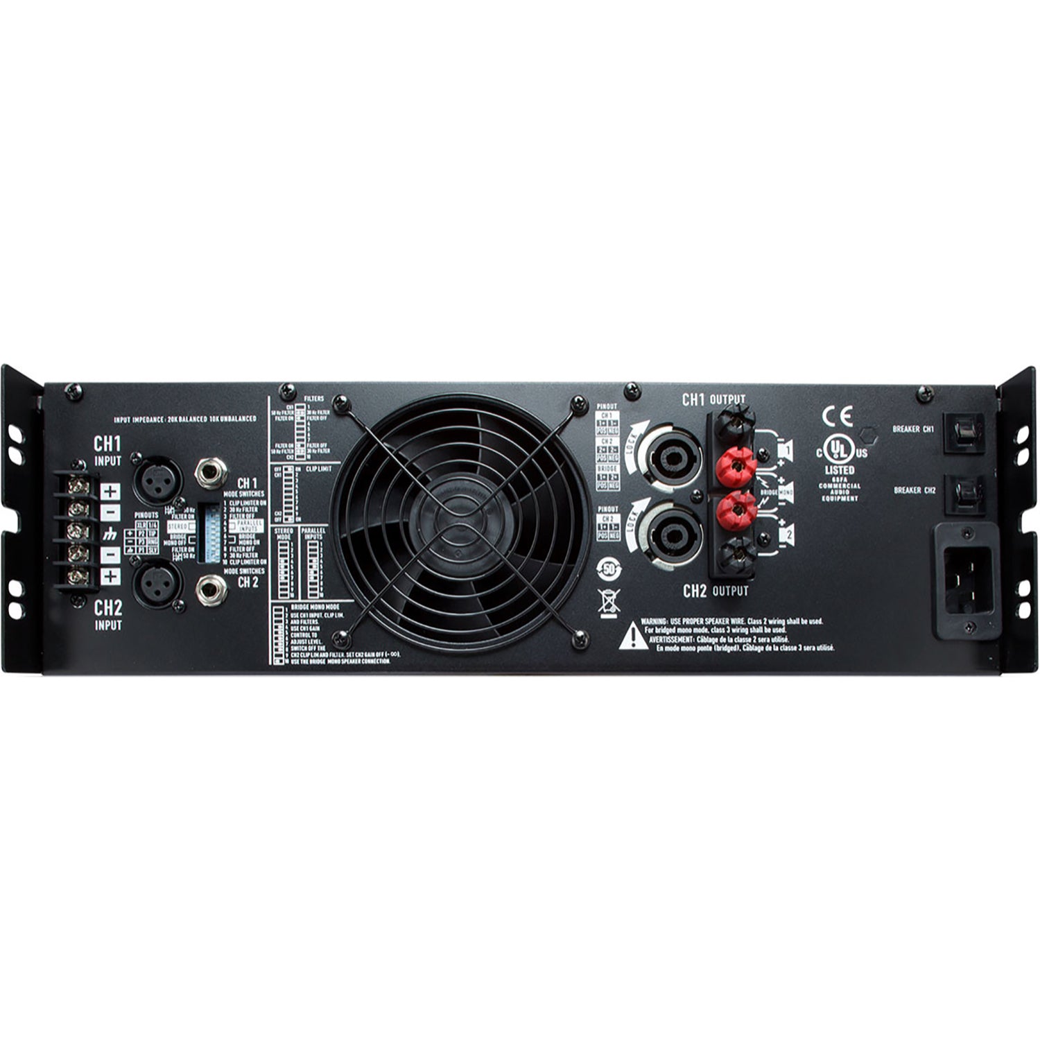 QSC RMX5050a Low-Z Power Amplifier (1800W, 4 Ohms)