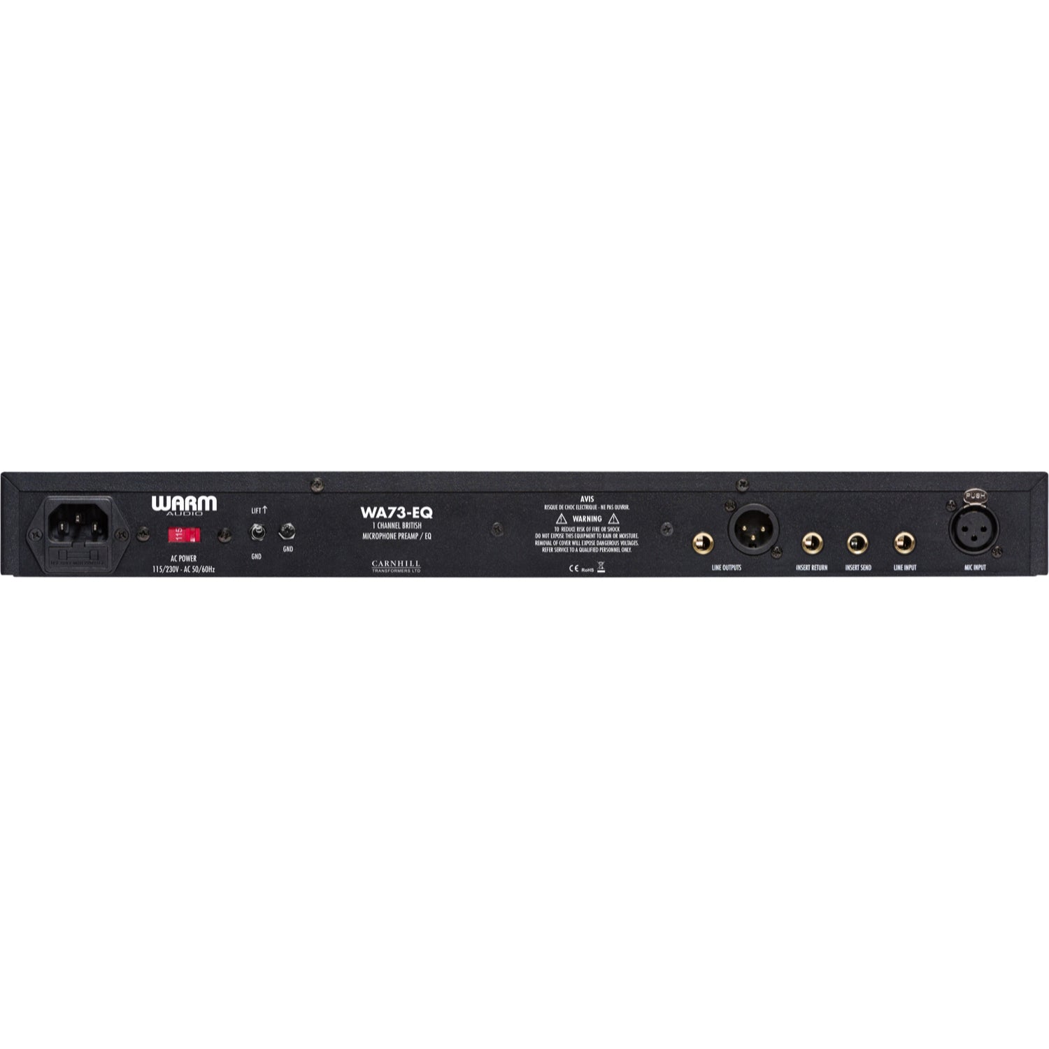 Warm Audio WA73 Single Channel British Microphone Preamp