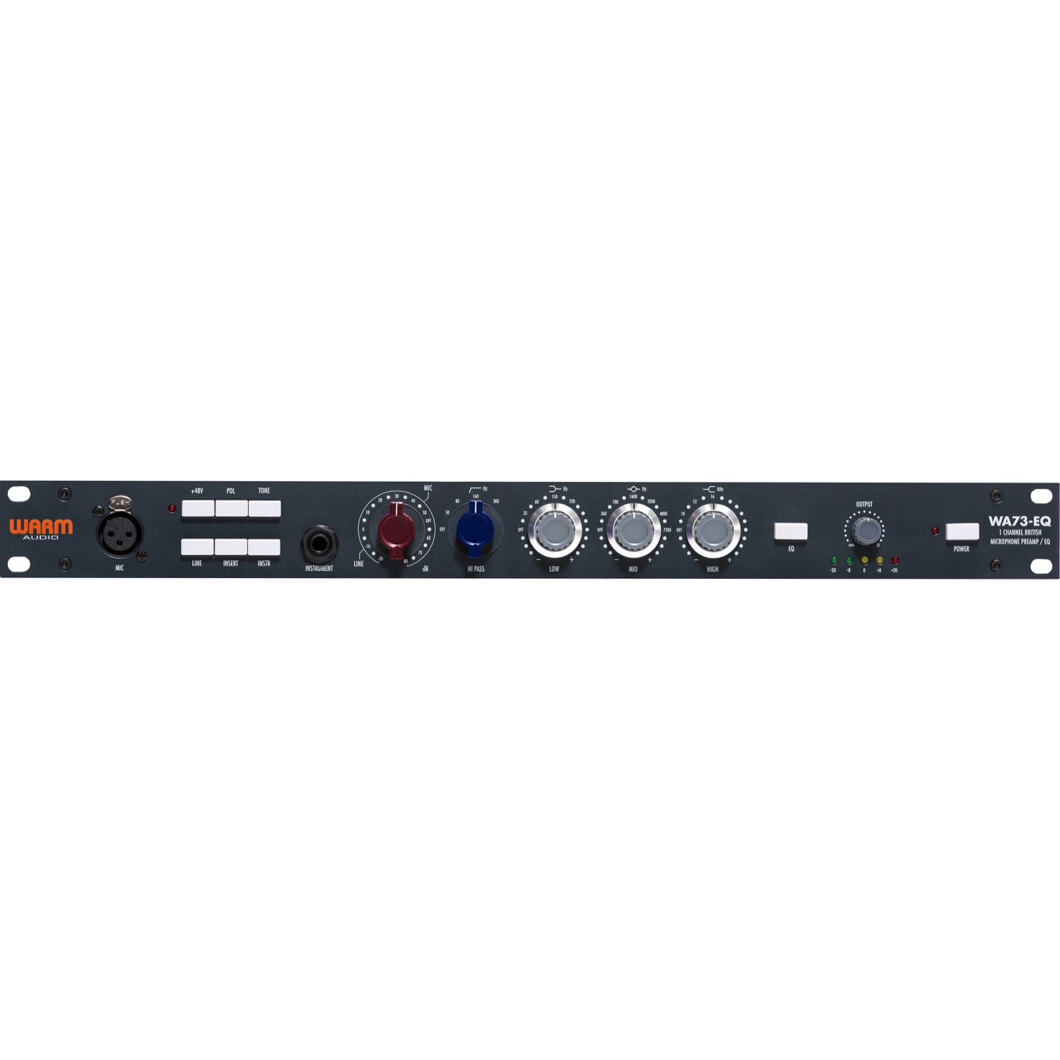 Warm Audio WA73-EQ Single Channel British Microphone Preamp and Equalizer