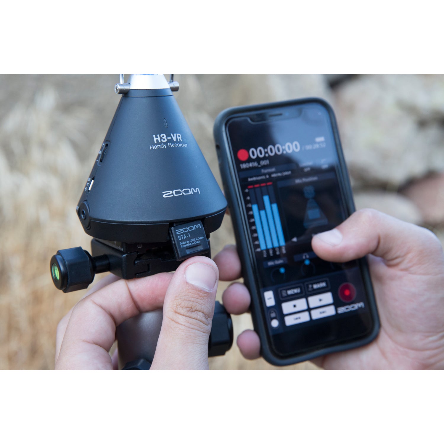 Zoom H3-VR Handy Recorder VR Ready Ambisonics B Format Recorder