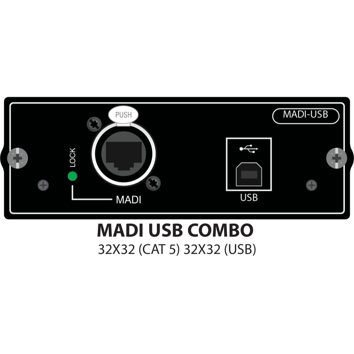 Soundcraft MADI USB Combo Si to PC/MAC & Stagebox Option Card