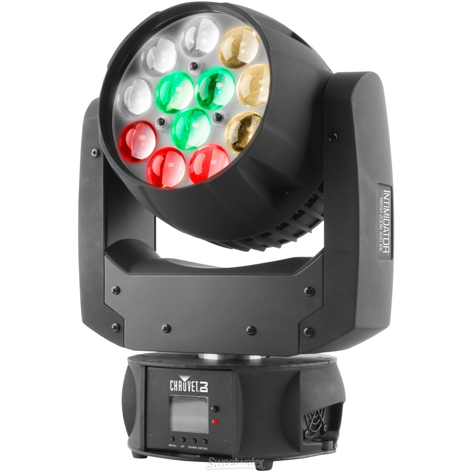 Chauvet DJ Intimidator Wash Zoom 450 IRC Moving Head RGBW LED Wash Light Fixture with Zoom