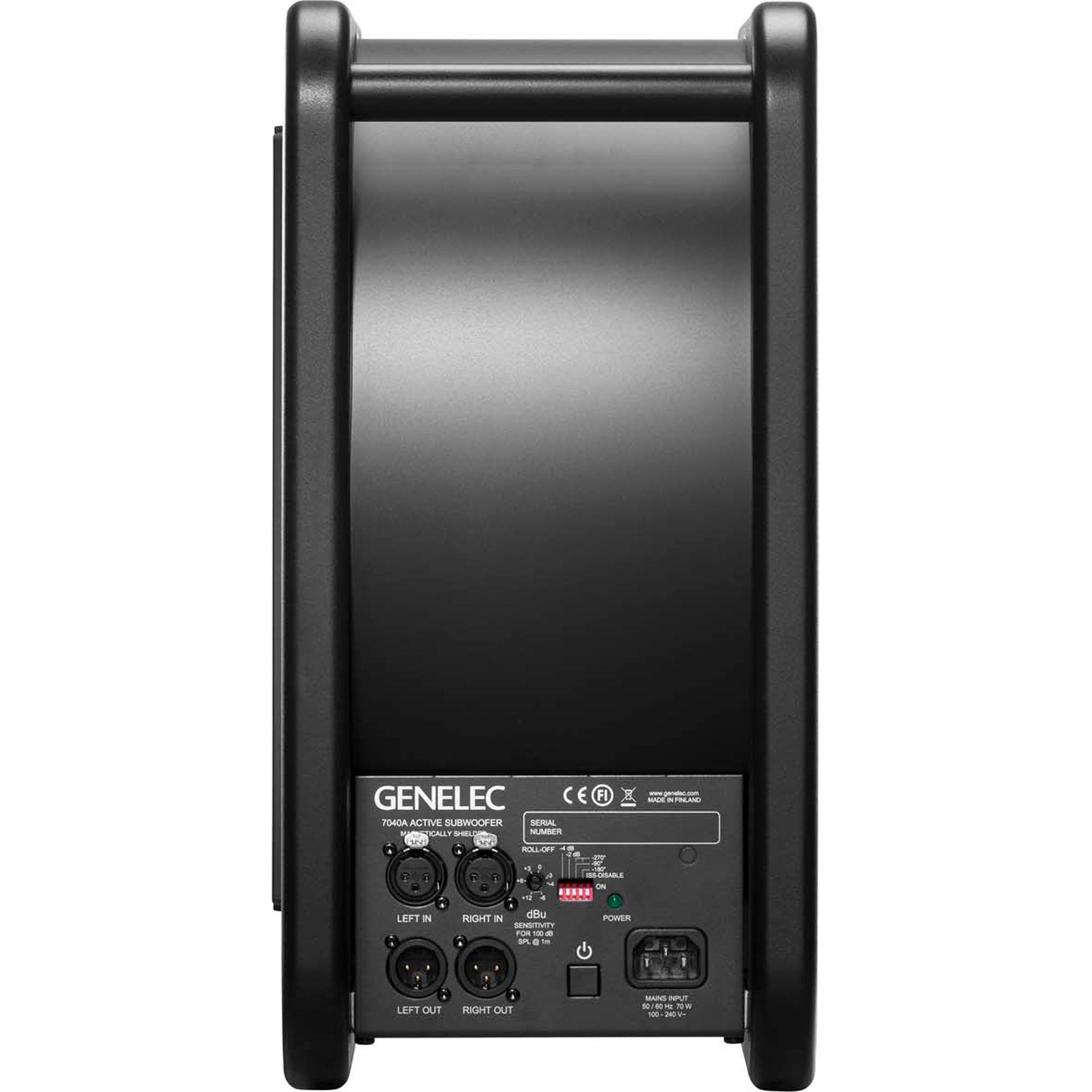 Genelec 7040A 50W 6.5" Active Studio Subwoofer (Dark Grey)