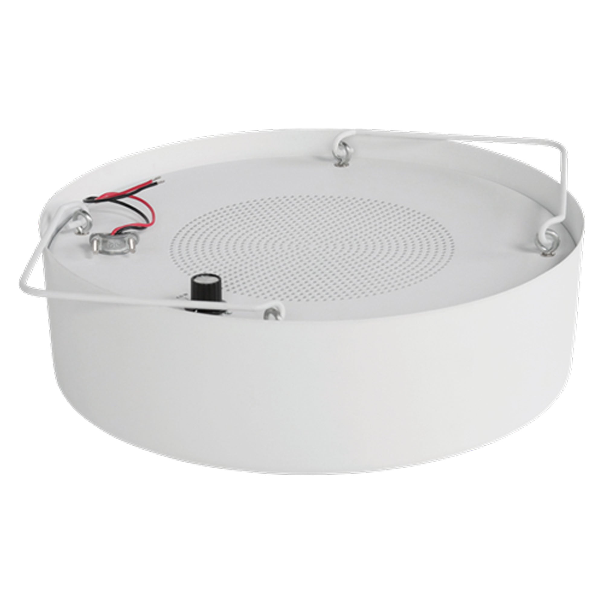 AtlasIED M1000R-W 8" Dual Cone Sound Masking Speaker with 4W 70V Transformer & Enclosure (White)