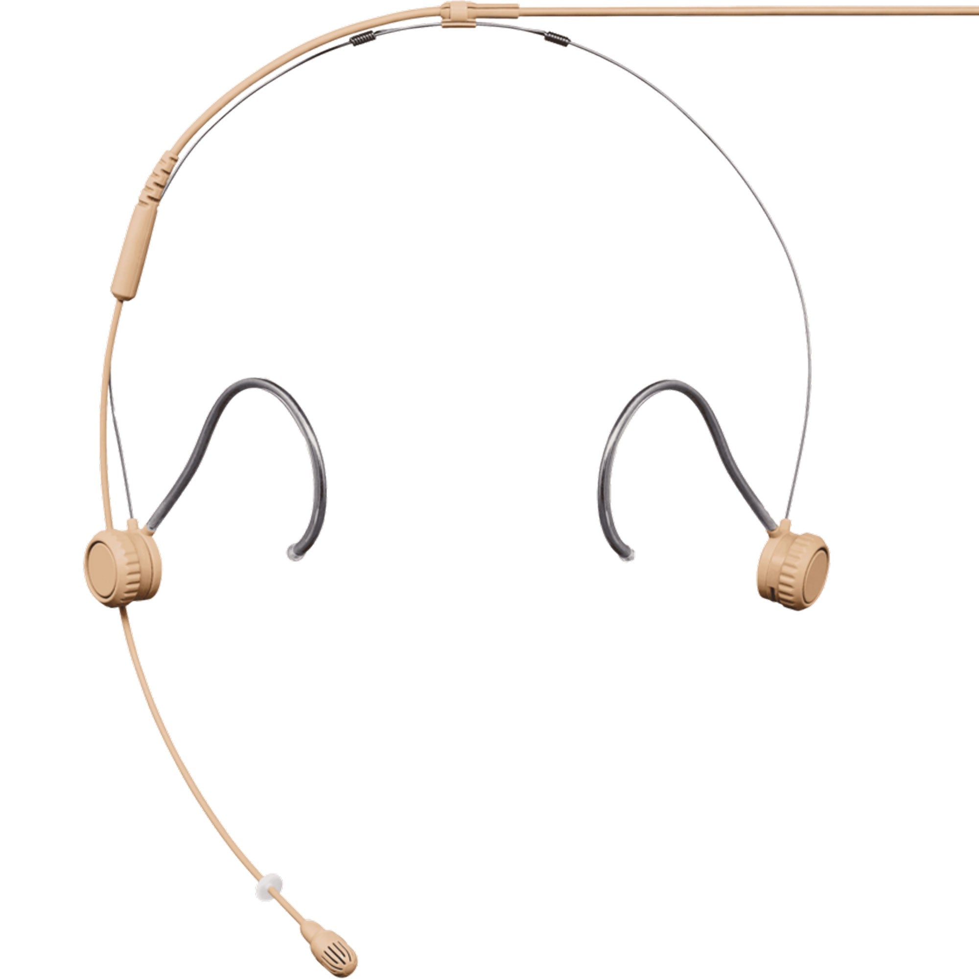 Shure TwinPlex TH53 Omnidirectional Headset Microphone (Pigtail, Tan)