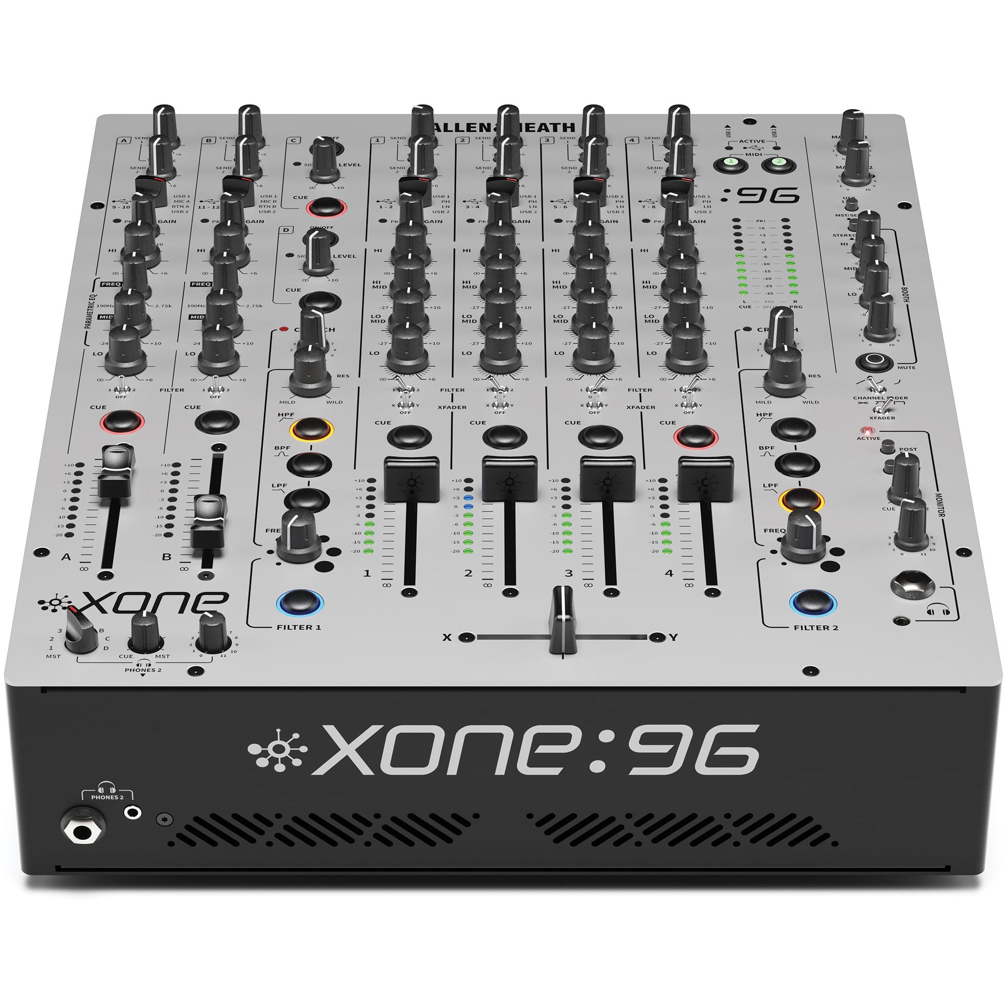 Allen & Heath Xone:96 Professional 6-Channel Analog DJ Mixer