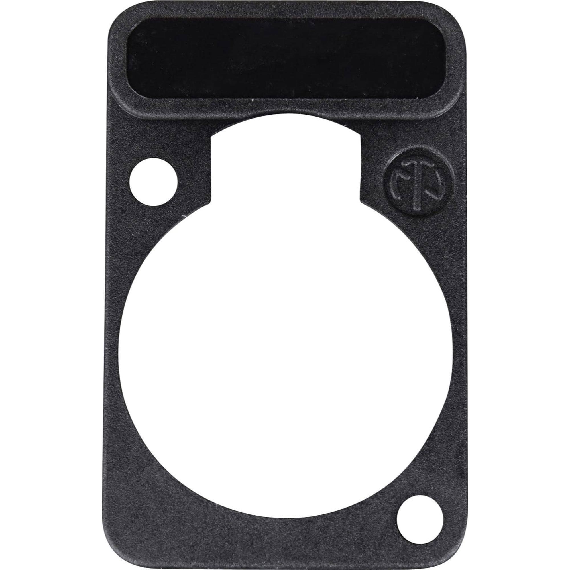 Neutrik DSS Lettering Plate (Black)