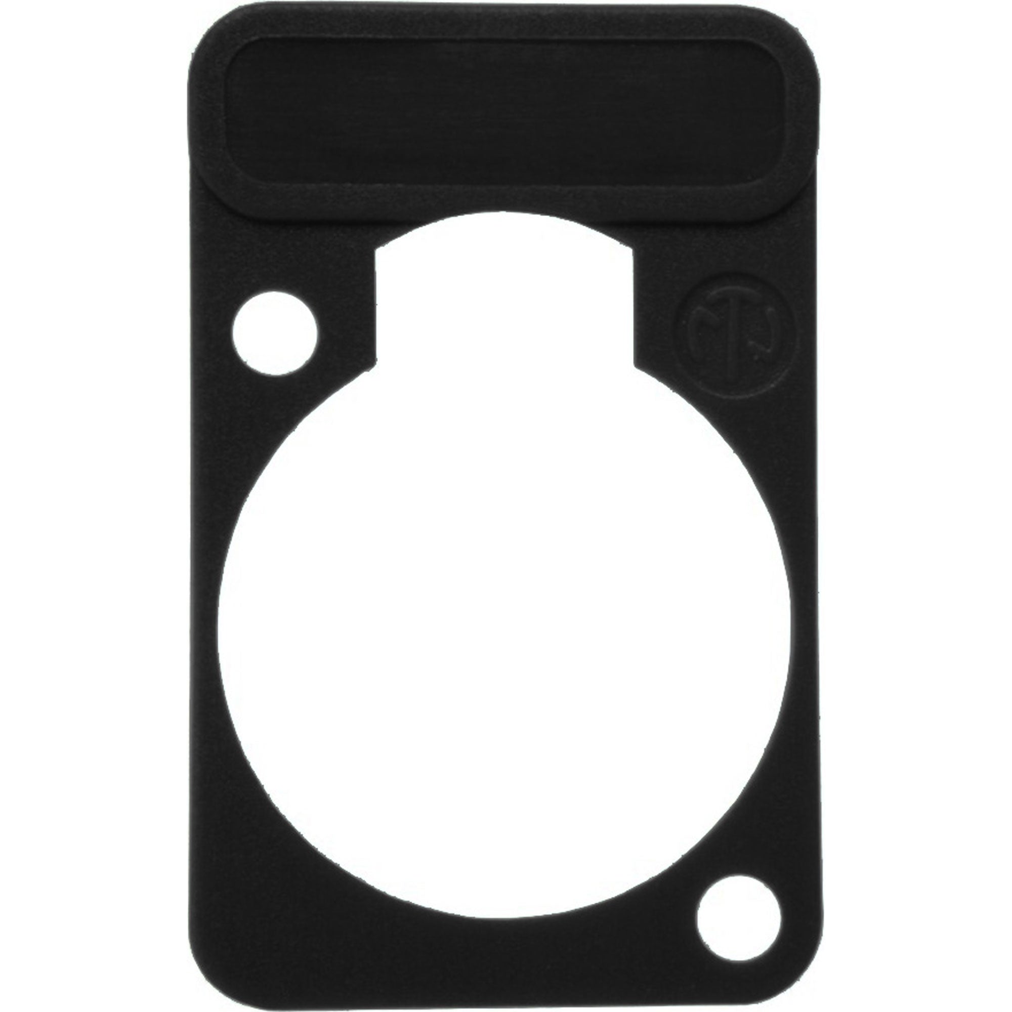 Neutrik DSS Lettering Plate (Black)