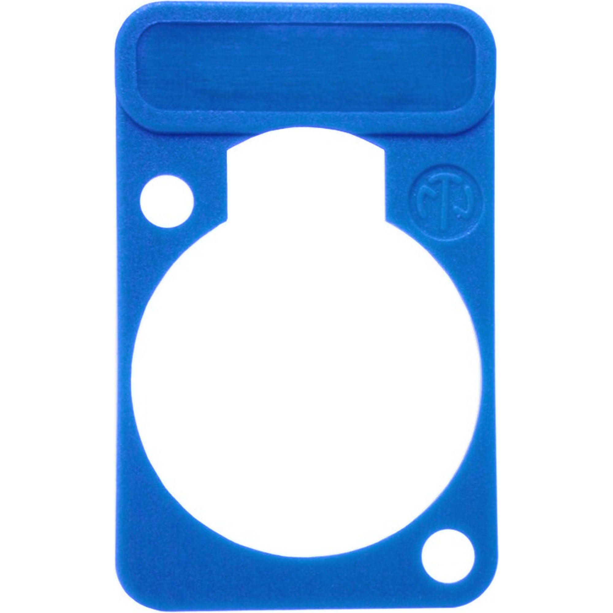 Neutrik DSS Lettering Plate (Blue)