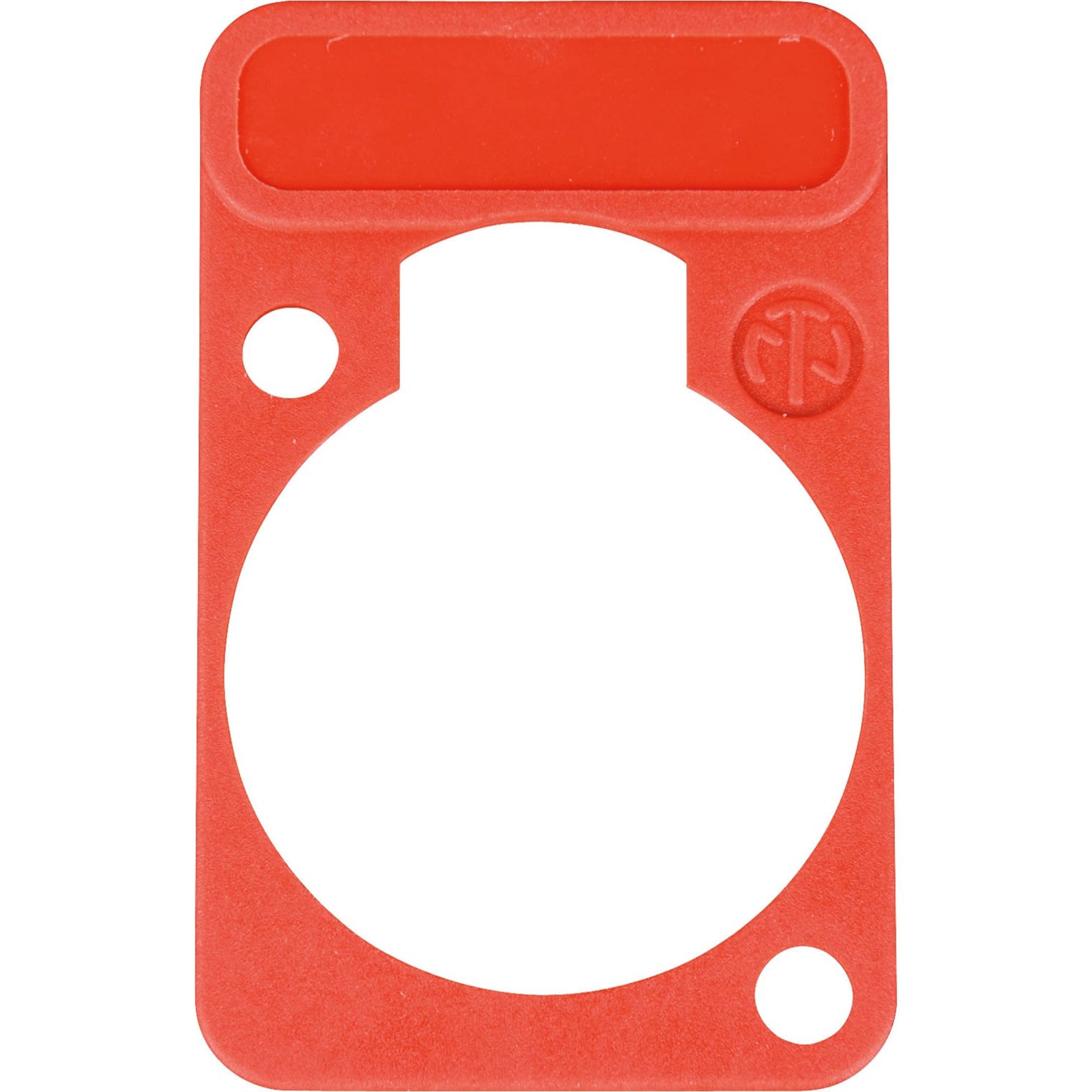 Neutrik DSS Lettering Plate (Red, 100 Pack)