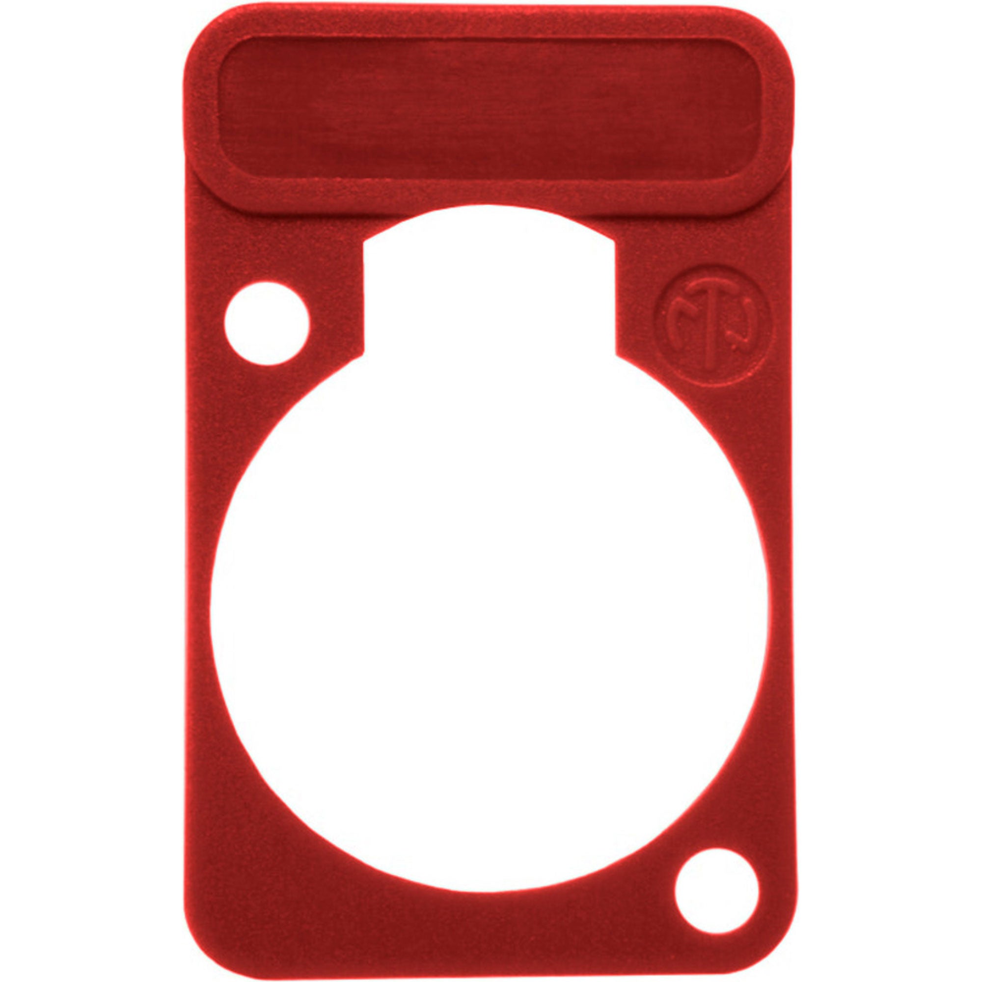 Neutrik DSS Lettering Plate (Red, 100 Pack)