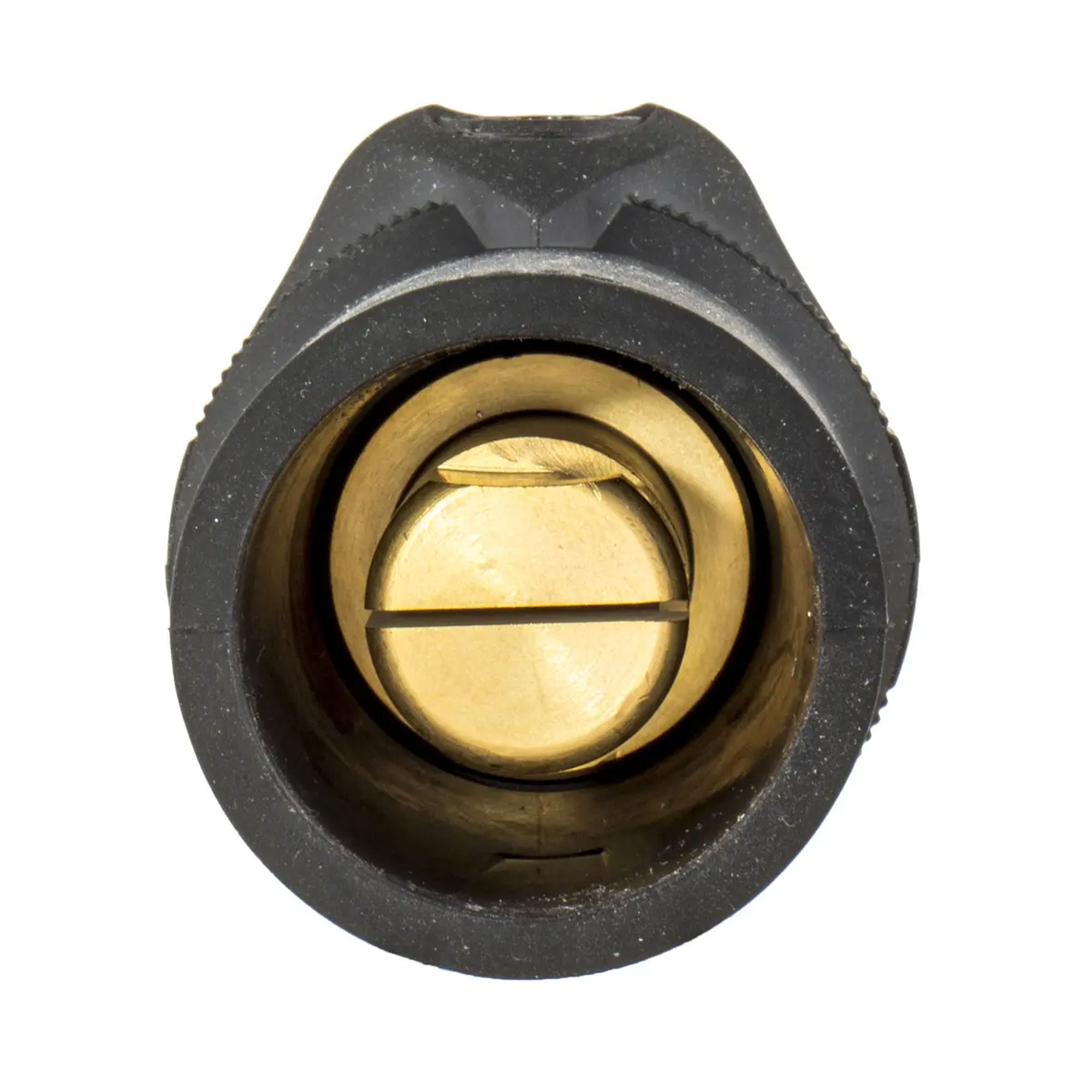 Whirlwind Hubbell HBL400MBK Single Pole Male Cam-Lock Connector (Black)