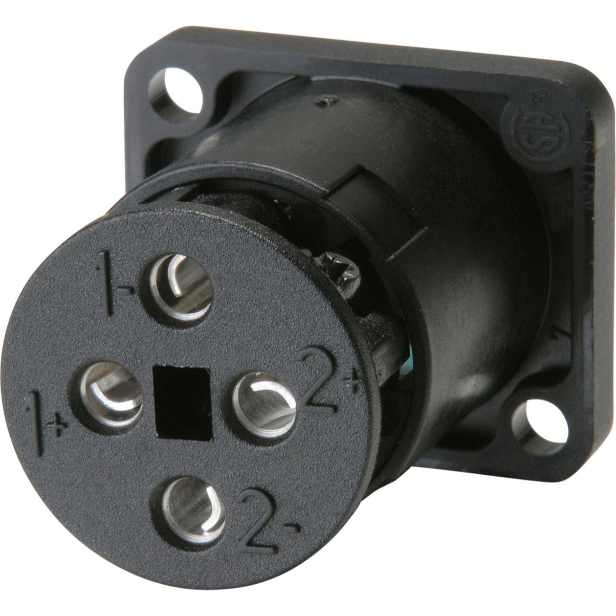 Neutrik NL4MP-ST 4-Pole speakON Panel Mount Connector (Screw Terminals)