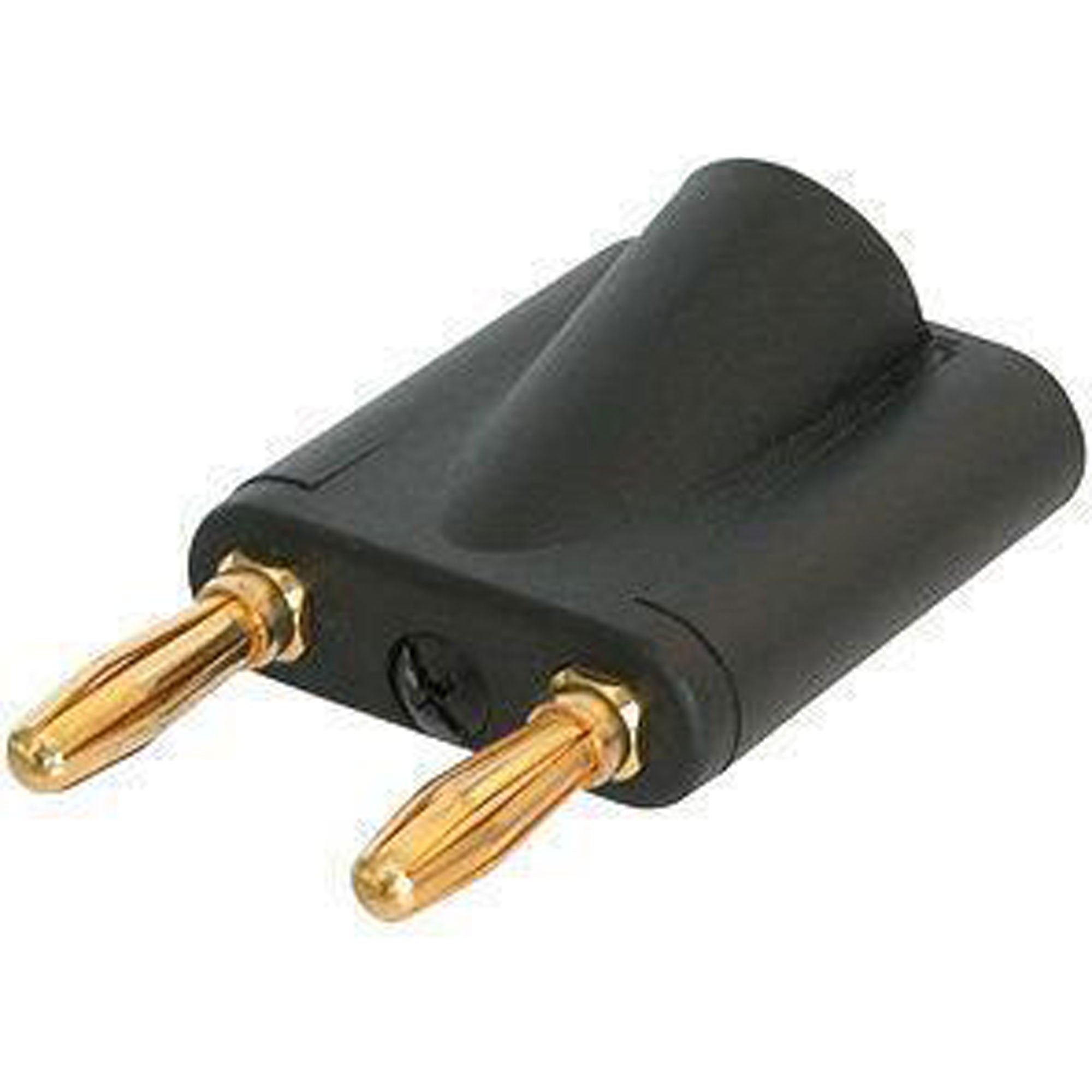 Neutrik Rean NYS508-B Dual Banana Plug (Black/Gold, Box of 50)