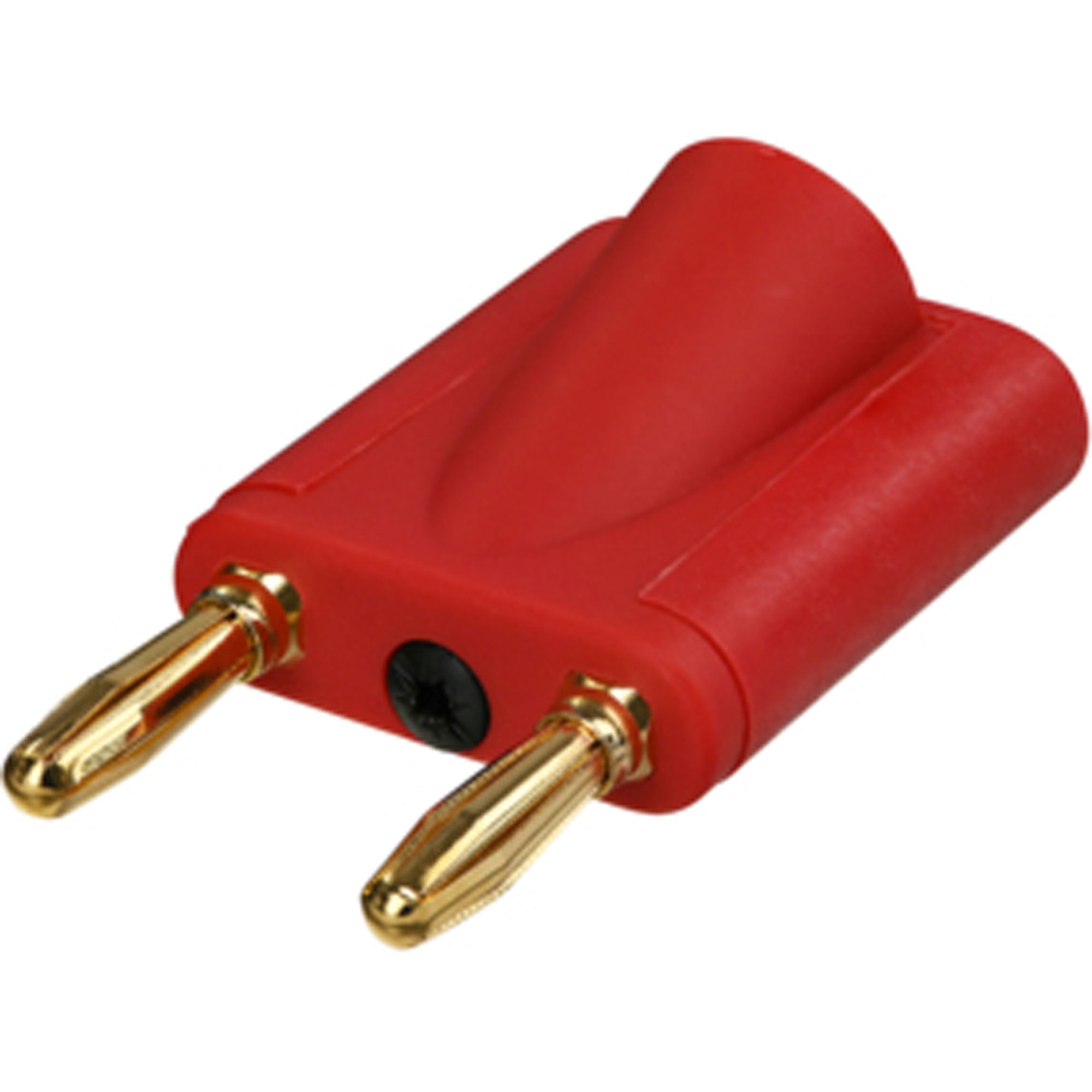 Neutrik Rean NYS508-R Dual Banana Plug (Red/Gold, Box of 50)