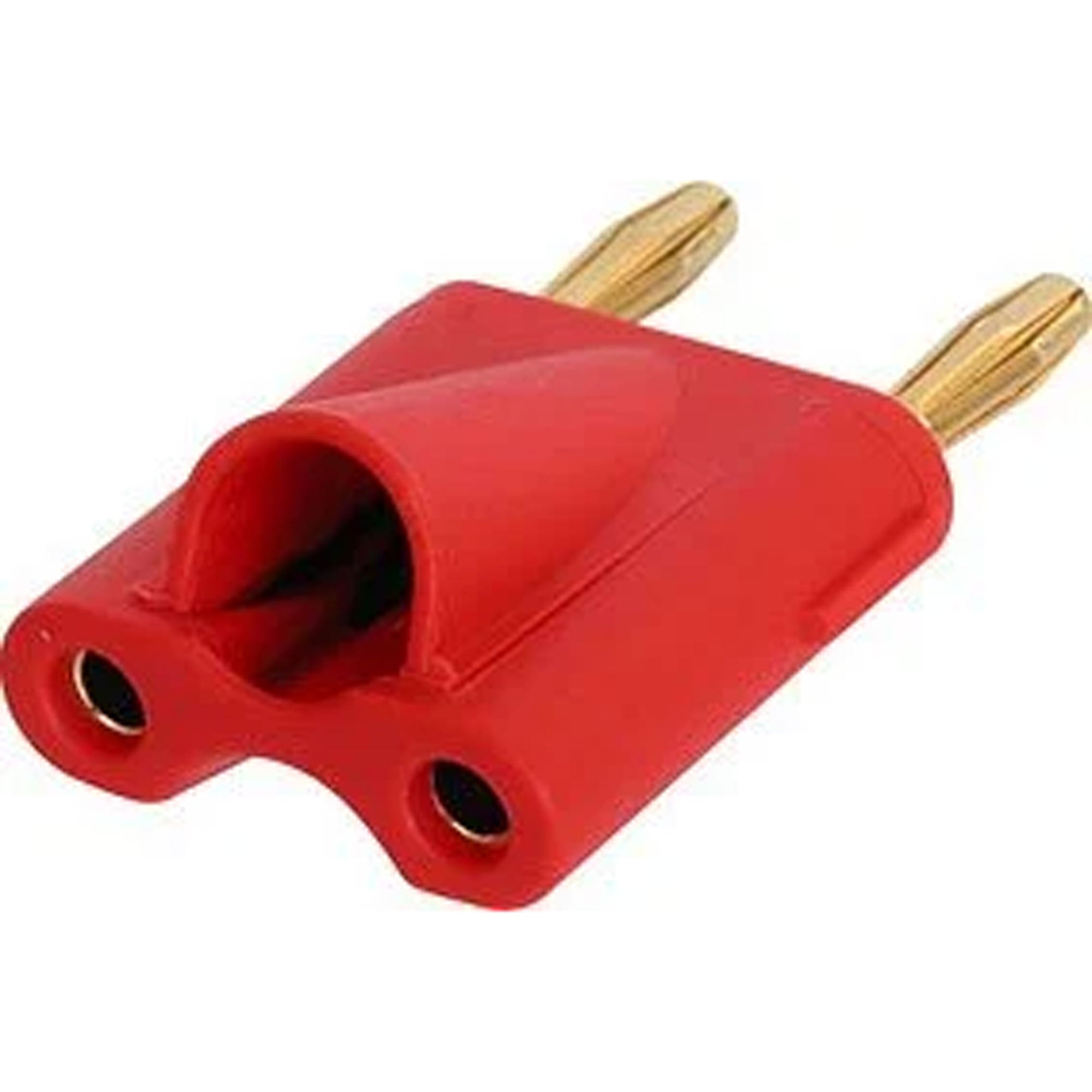 Neutrik Rean NYS508-R Dual Banana Plug (Red/Gold, Box of 50)