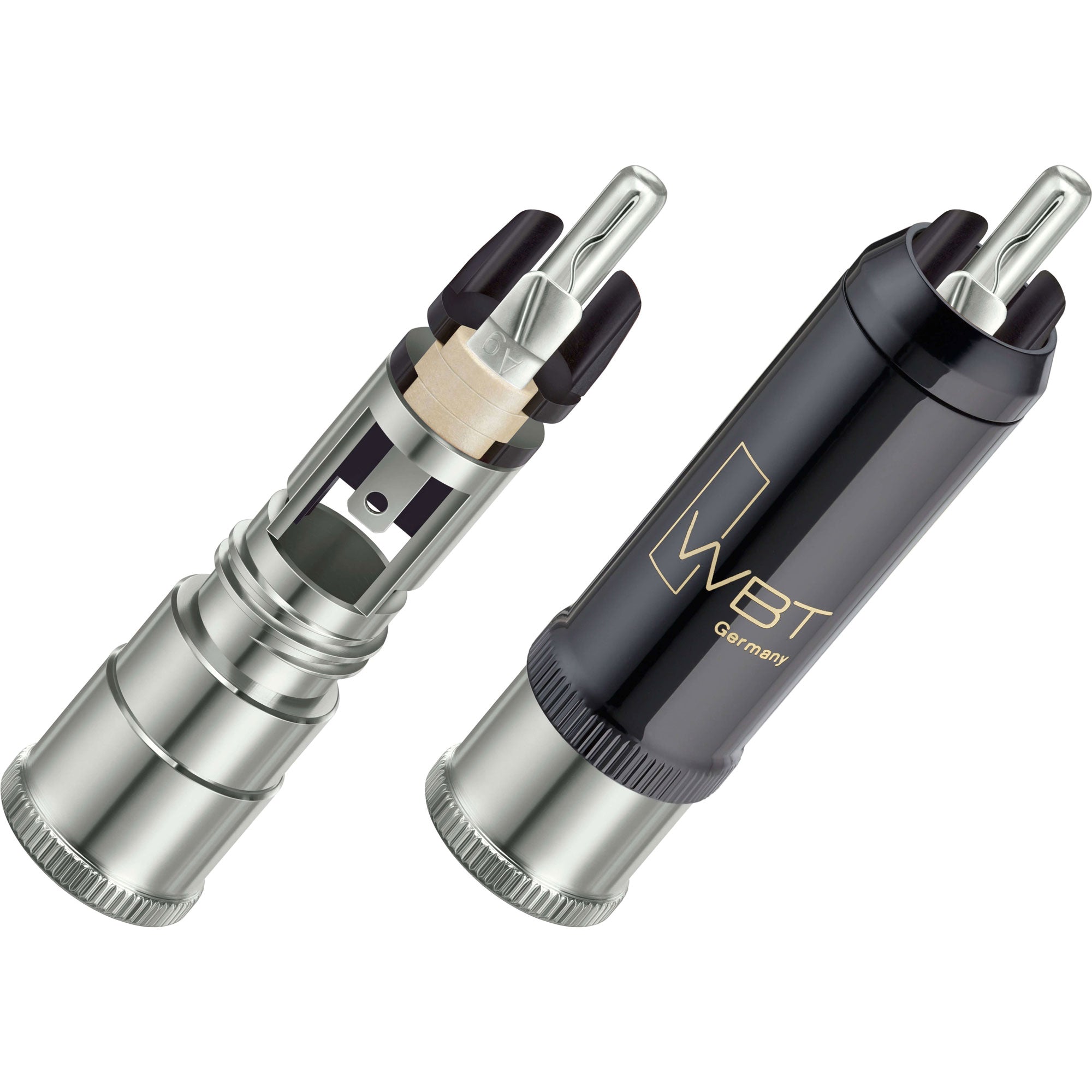 WBT 0152-Ag NextGen Silver Signature Male RCA Connector (Single)