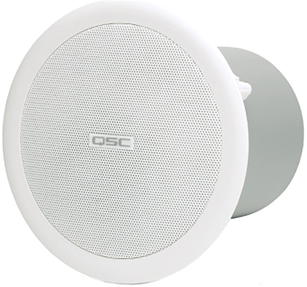 QSC AC-C2T AcousticCoverage 2.75" Full-Range Ceiling Loudspeaker (Each, White)