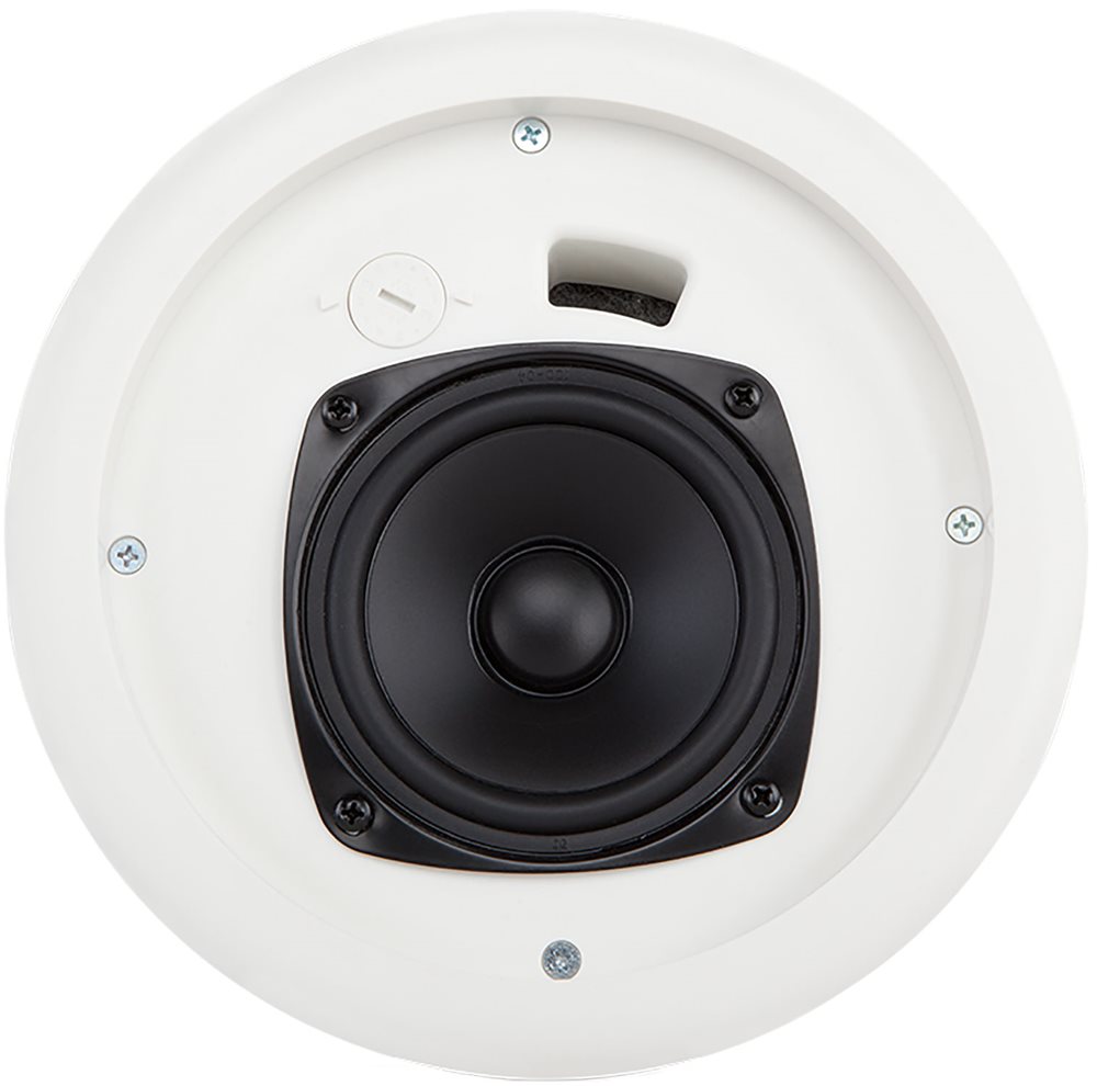 QSC AC-C4T AcousticCoverage 4.5" Full-Range Ceiling Loudspeaker (Each, White)