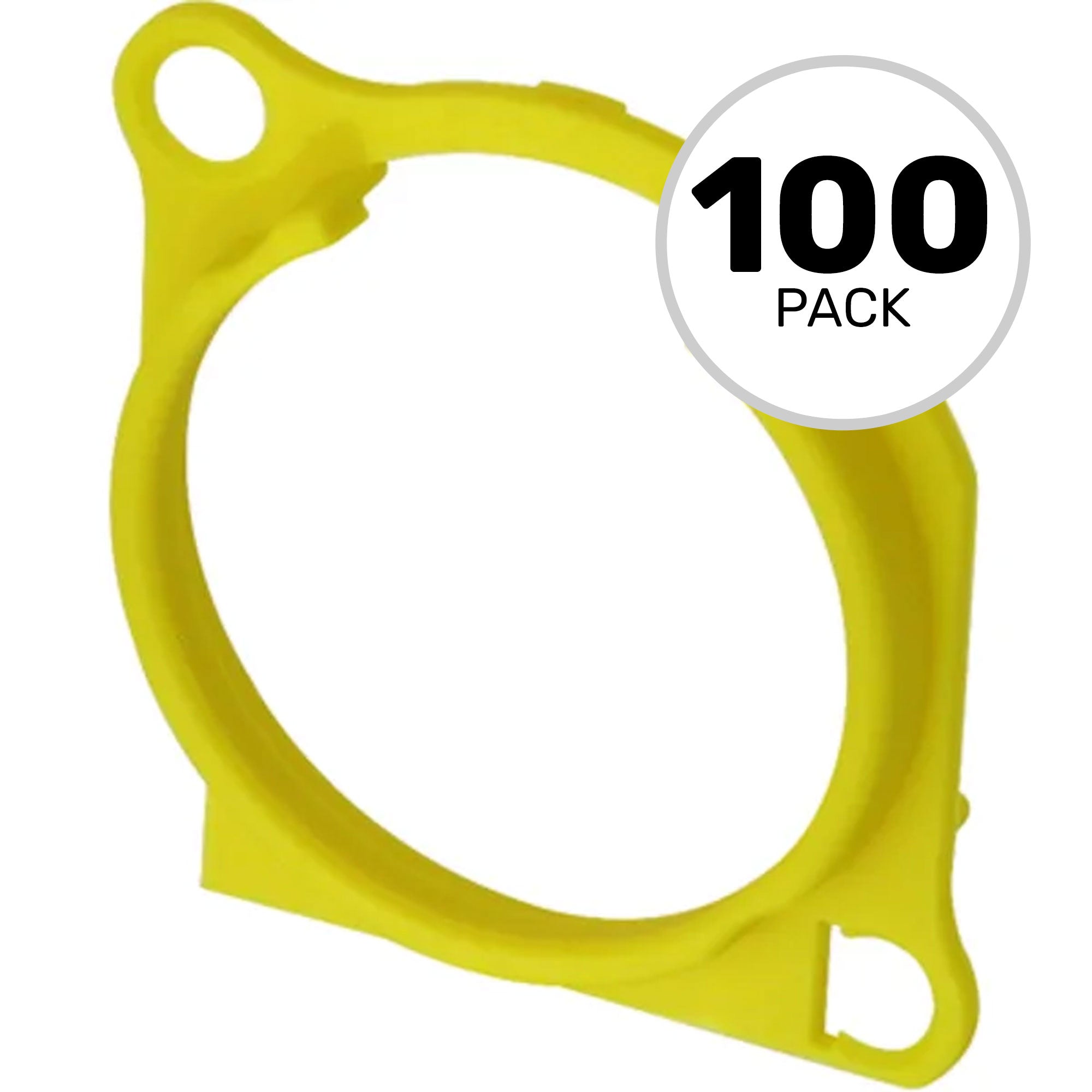 Neutrik ACRF-4 Color Coding Ring for Female 4 and 5 Pole A and B Series (Yellow, Bag of 100)