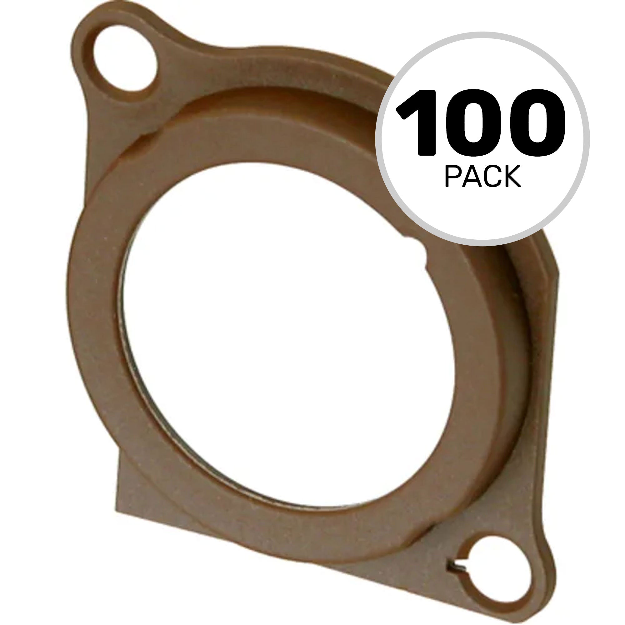 Neutrik ACRM-1 Color Coding Ring for Male 4 and 5 Pole A and B Series (Brown, Bag of 100)