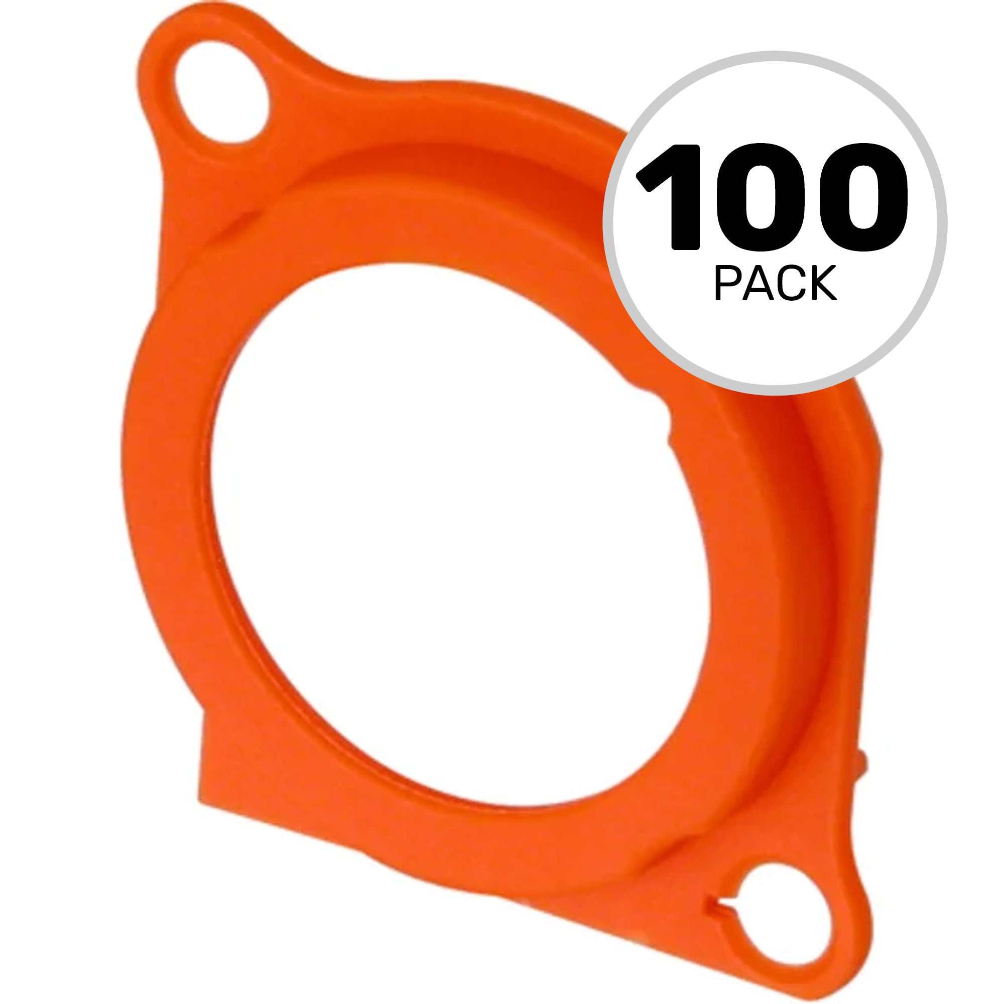 Neutrik ACRM-3 Color Coding Ring for Male 4 and 5 Pole A and B Series (Orange, Bag of 100)