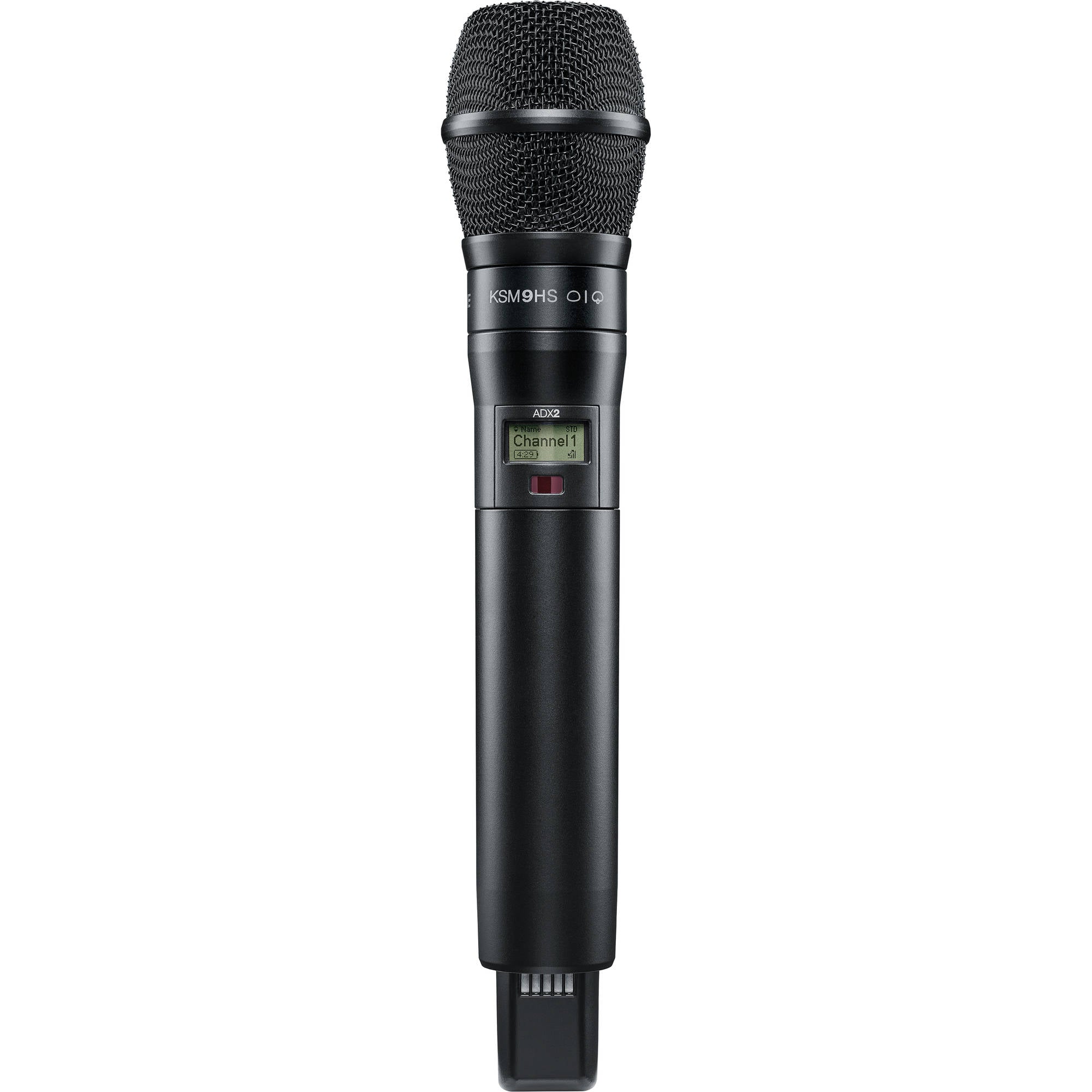 Shure ADX2/K9HSB Axient Digital Handheld Wireless Transmitter (G57: 470-616 MHz, Black)