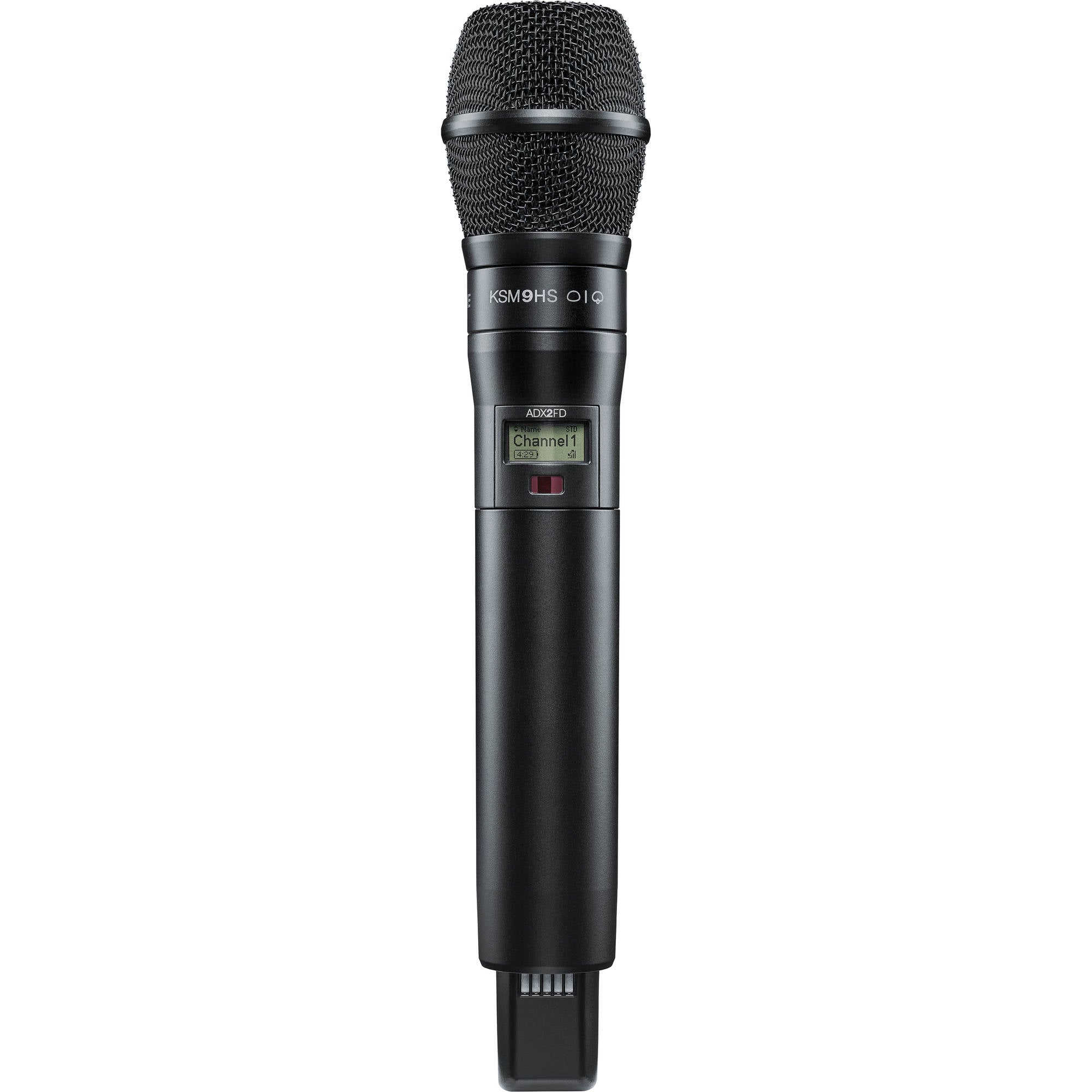 Shure ADX2FD/K9HSB Axient Digital Handheld Wireless Transmitter (G57: 470-616 MHz, Black)