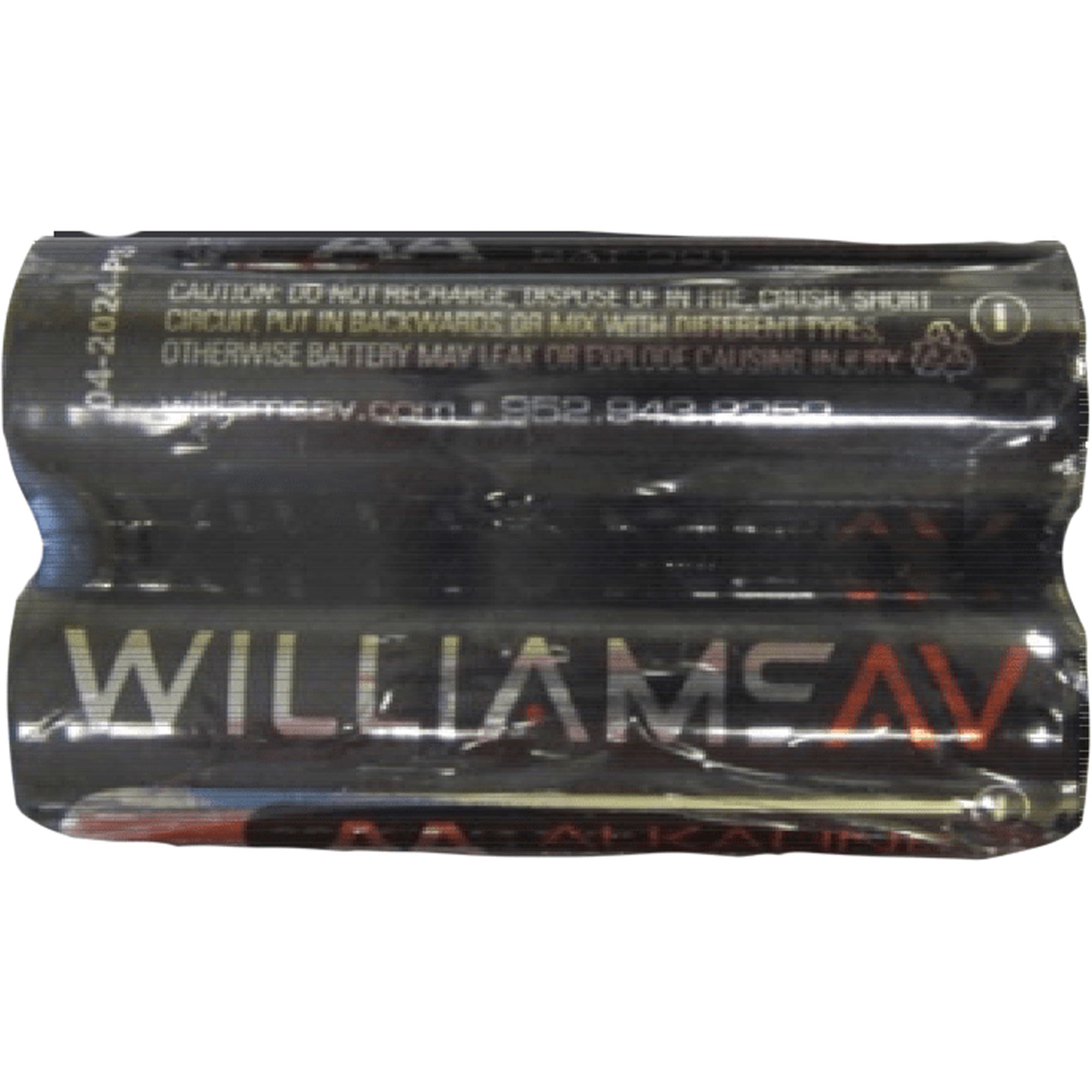 Williams AV BAT 001-2 Two AA Alkaline Batteries