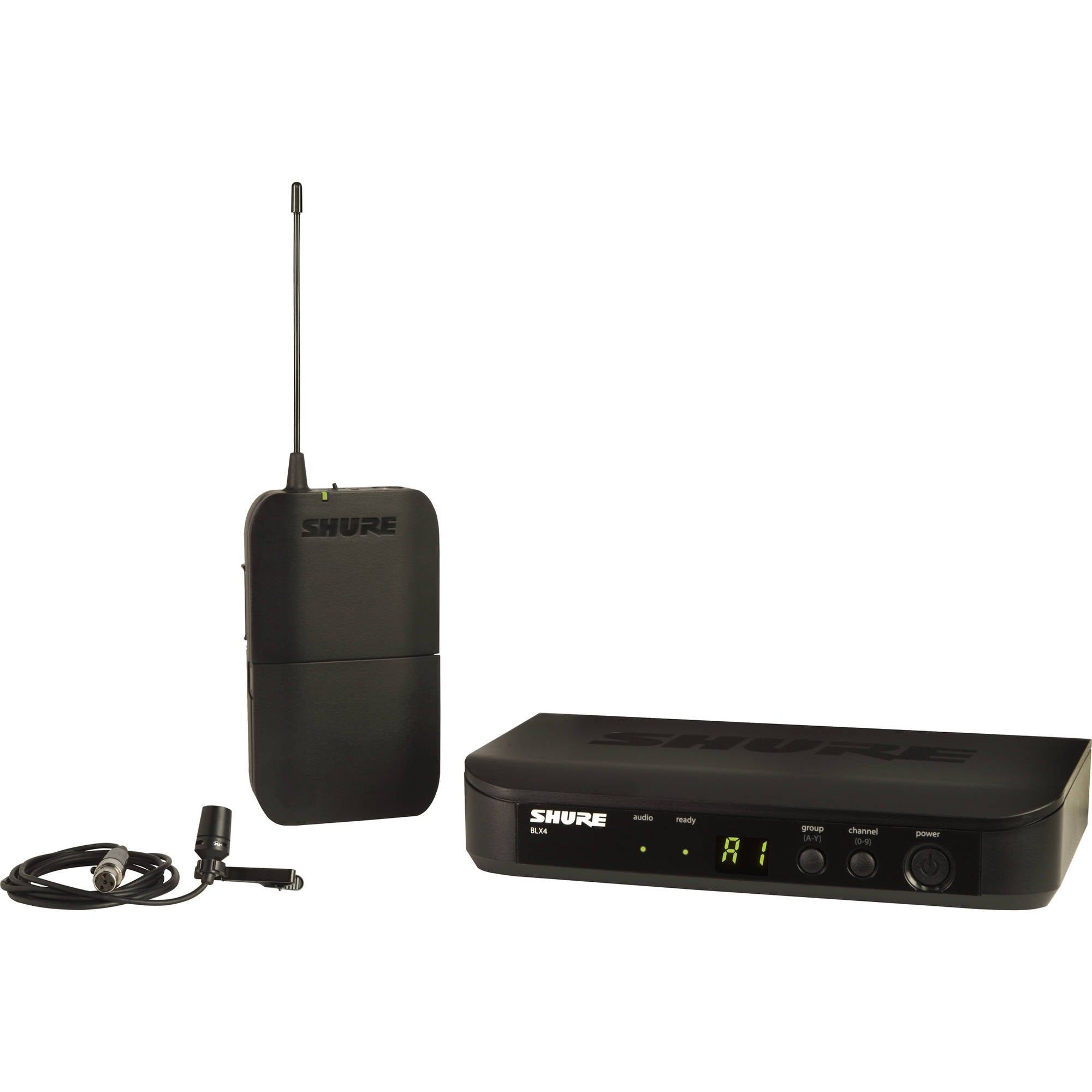 Shure BLX14/CVL Wireless Cardioid Lavalier Microphone System (H10: 542-572 MHz)