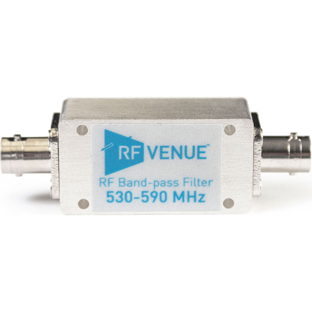 RF Venue BPF530T590 RF Band-Pass Filter (530-590 MHz)