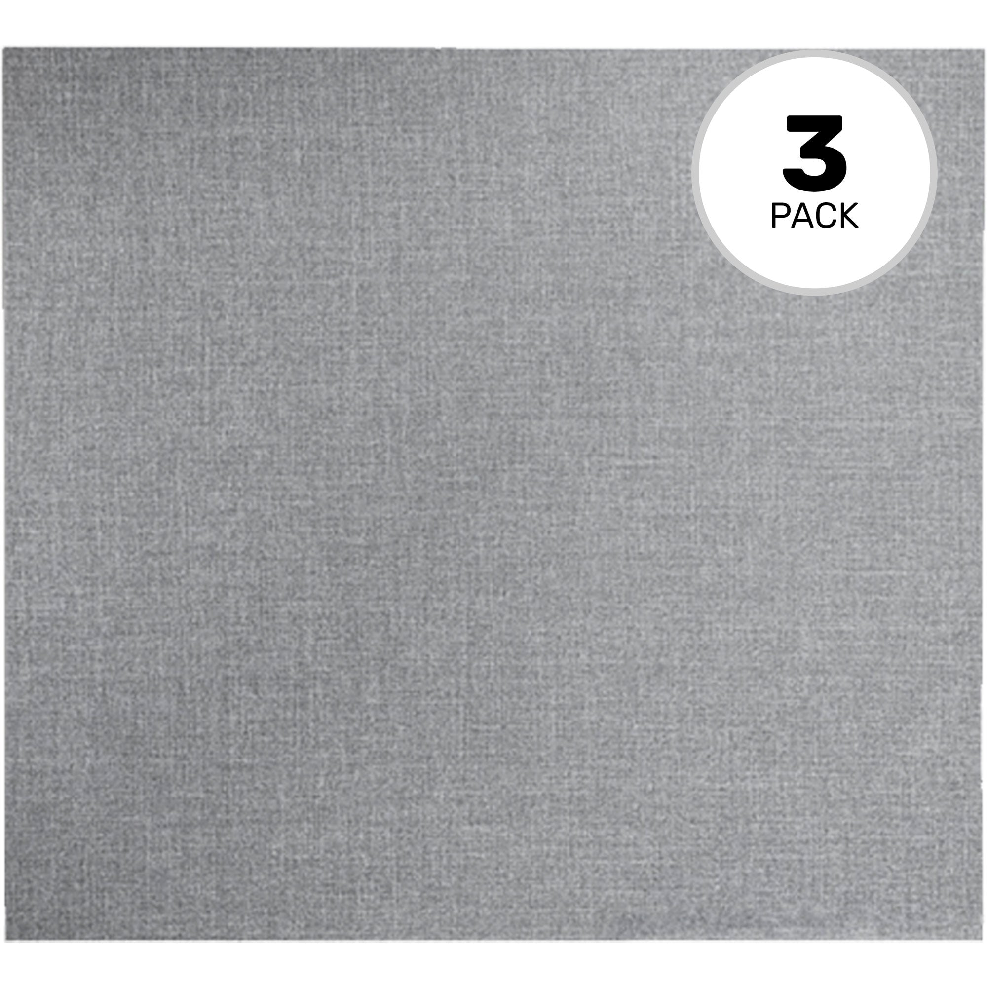 Primacoustic Broadway 2" Broadband 4 x 4 Panels with Square Edge (Grey, 3 Pack)