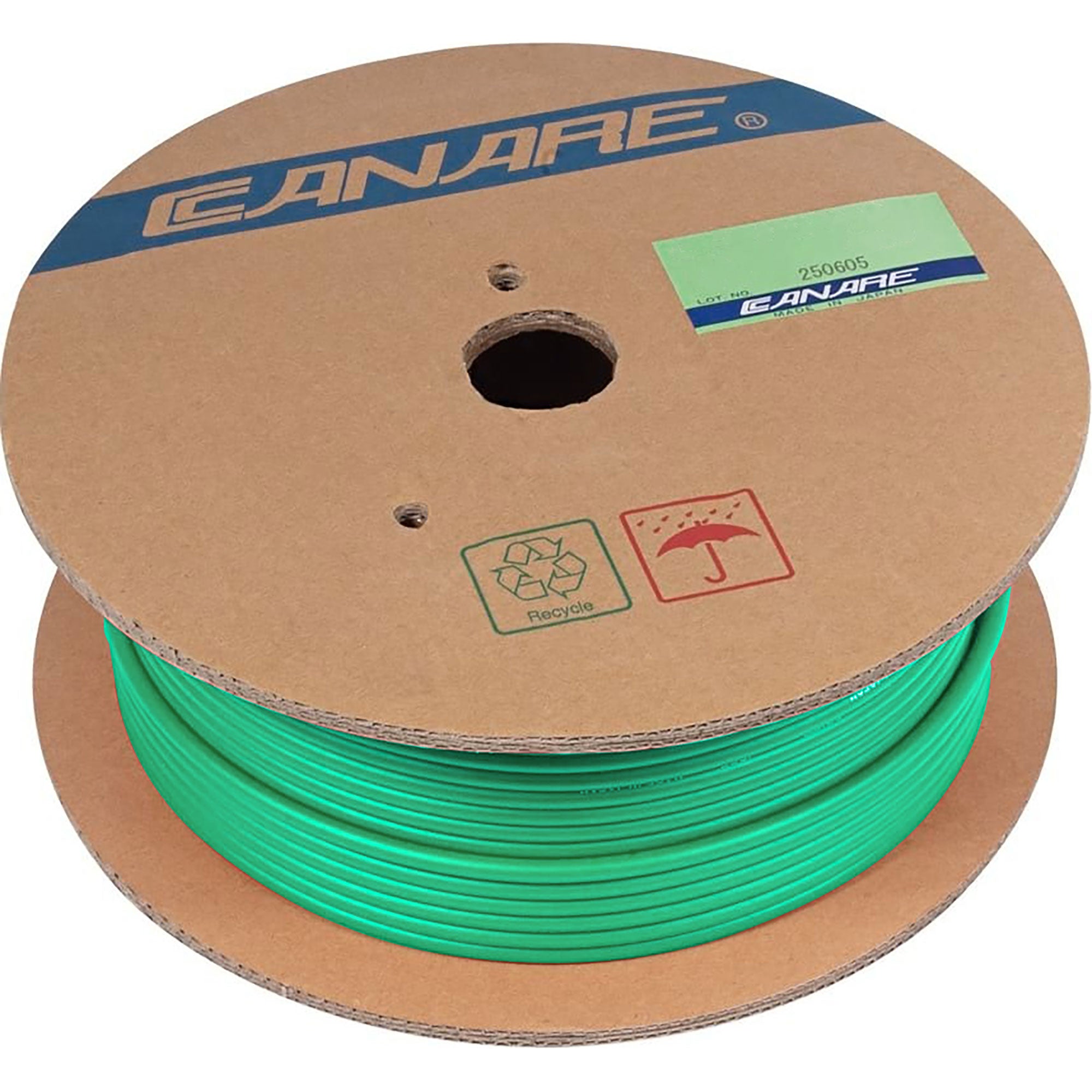 Canare L-3CFB 75 Ohm 3G-SDI / HD-SDI Digital Video Coax Cable RG-59 Type (Green, 984'/300m)