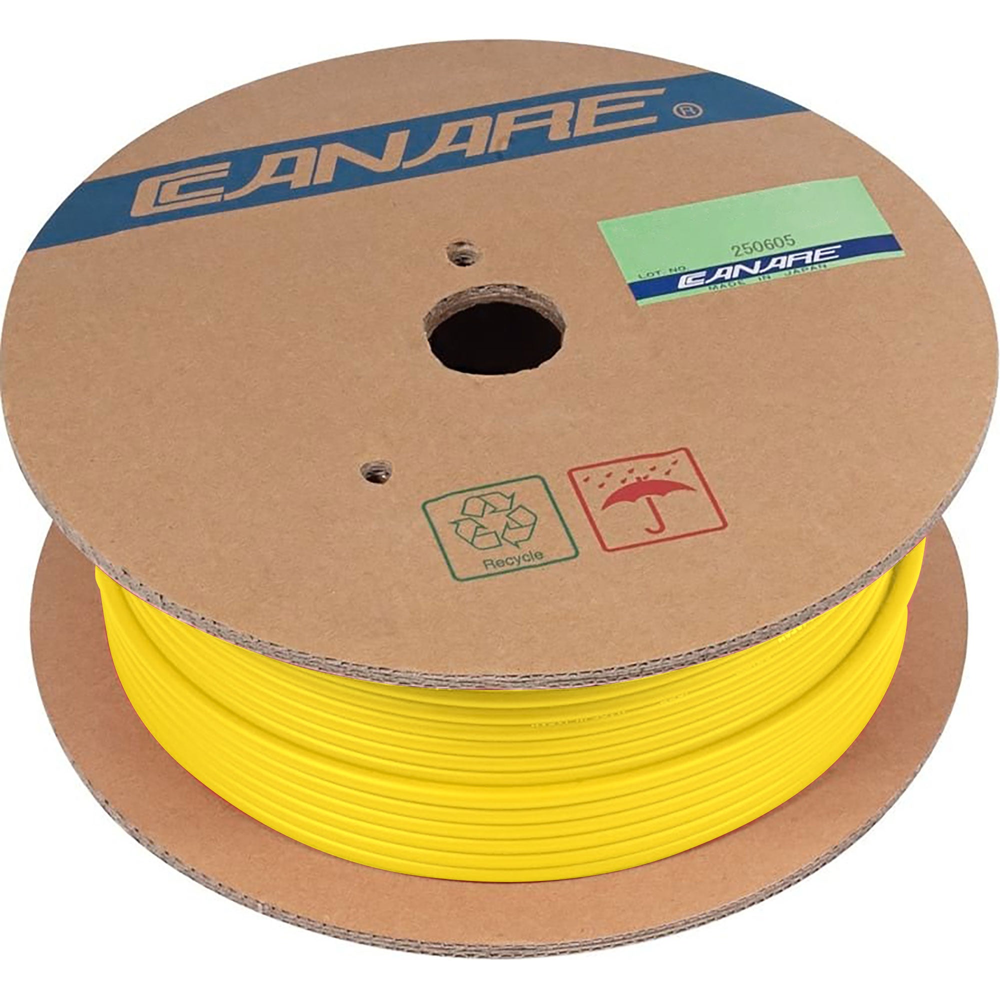 Canare L-4CFB 75 Ohm 3G-SDI / HD-SDI Digital Video Coaxial Cable RG-59 Type (Yellow, 656'/200m)