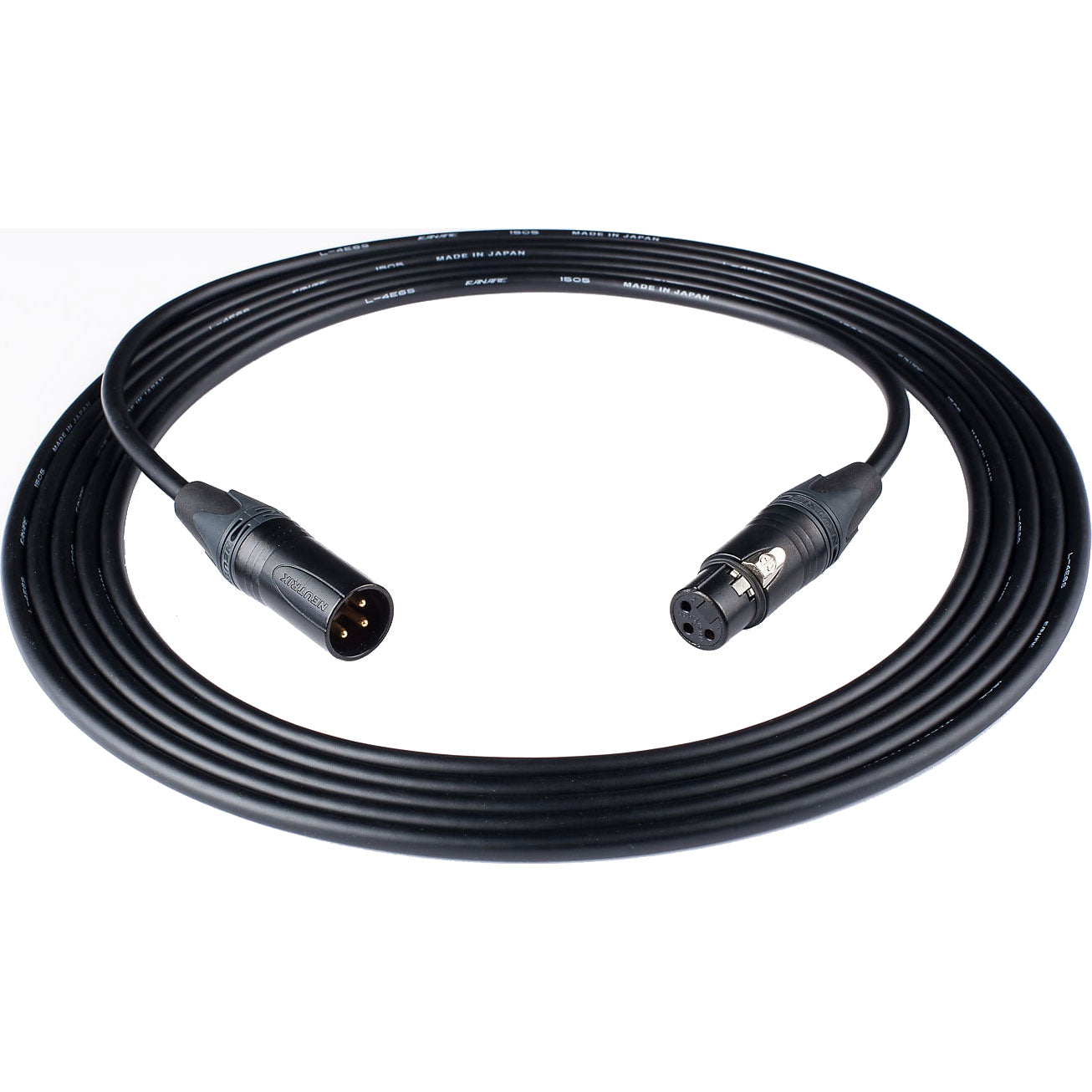 Performance Audio Professional Canare L-4E6S XLR-XLR Microphone Cable (5', Black)