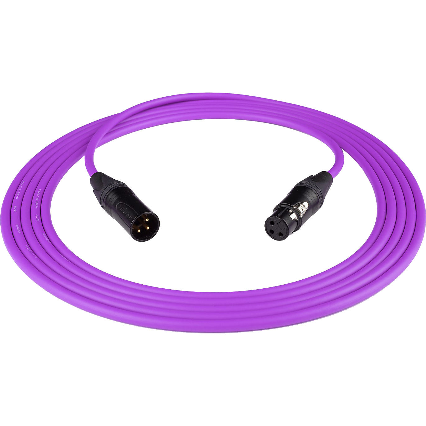 Performance Audio Professional Canare L-4E6S XLR-XLR Microphone Cable (10', Purple)