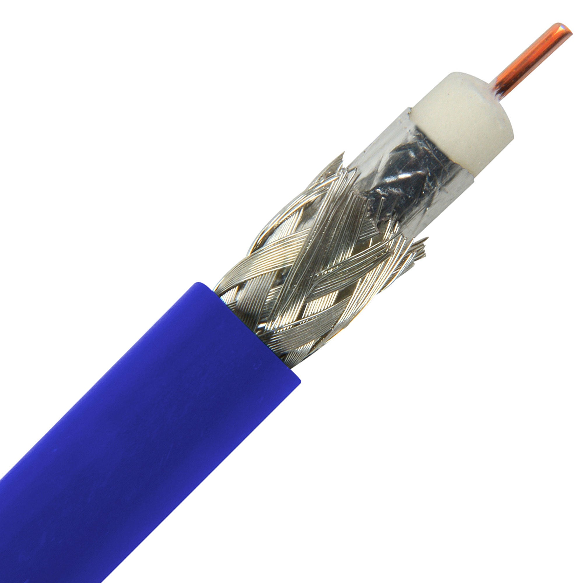 Canare L-3CFB 75 Ohm 3G-SDI / HD-SDI Digital Video Coax Cable RG-59 Type (Blue, 656'/200m)