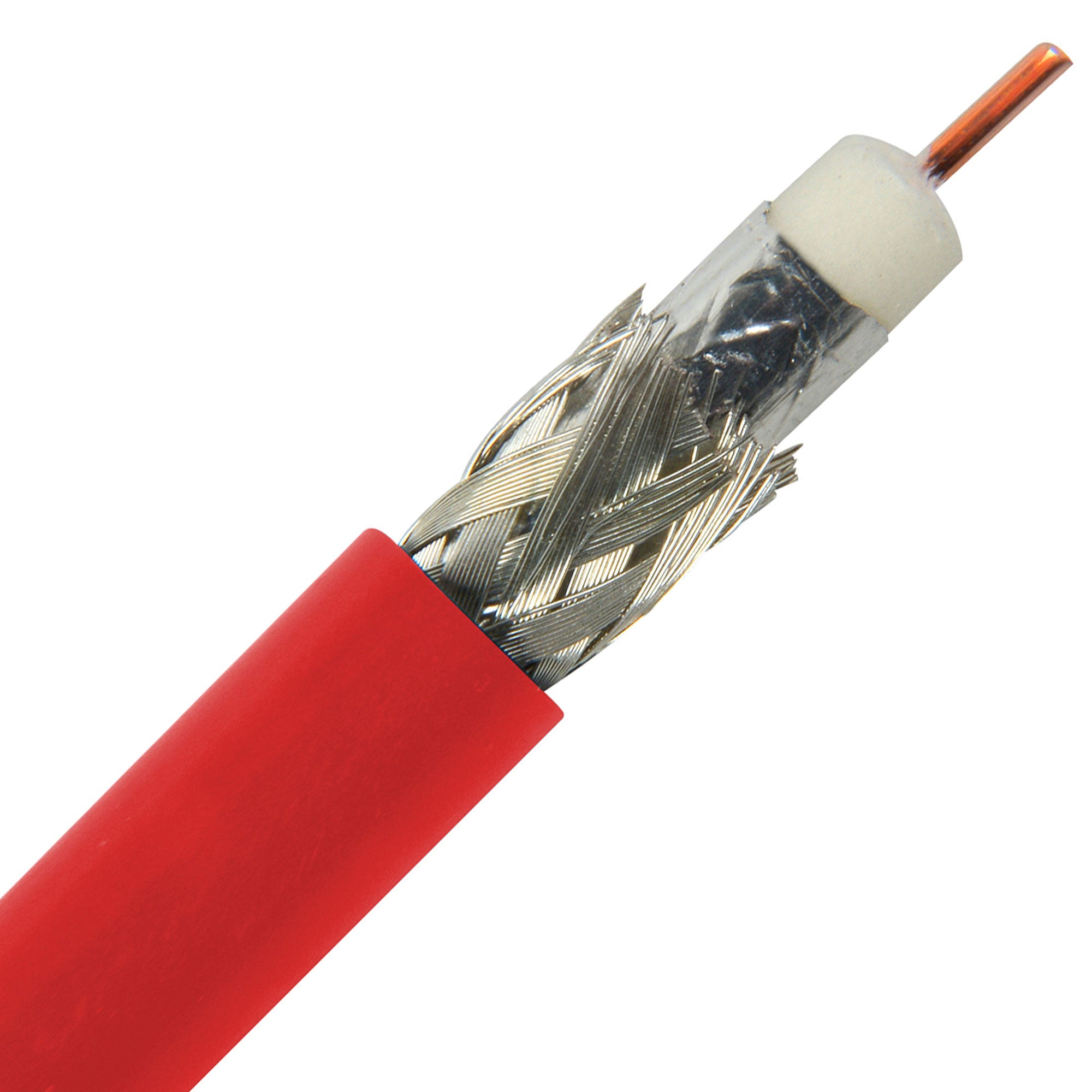 Canare L-4CFB 75 Ohm 3G-SDI / HD-SDI Digital Video Coaxial Cable RG-59 Type (Red, 984'/300m)