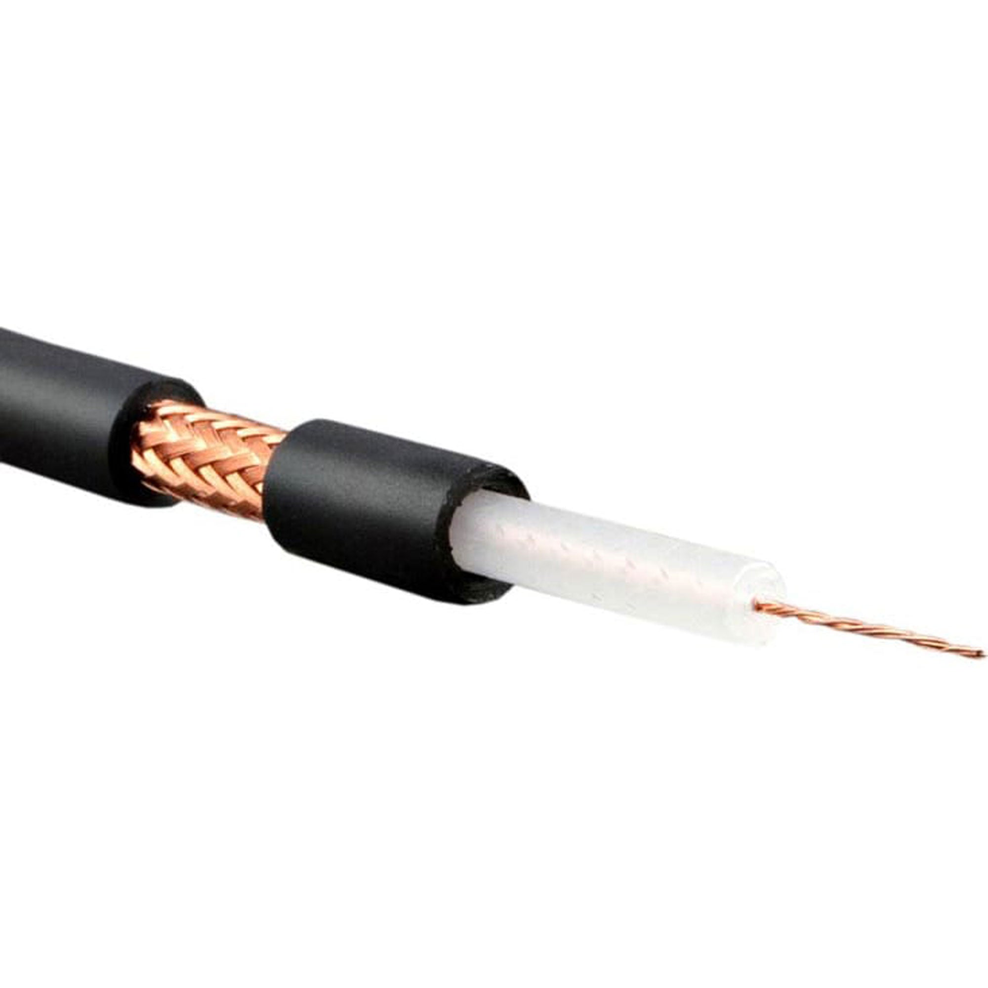 Canare LV-61S 75 Ohm Coaxial Video Cable RG-59 Type (Black, By the Foot)