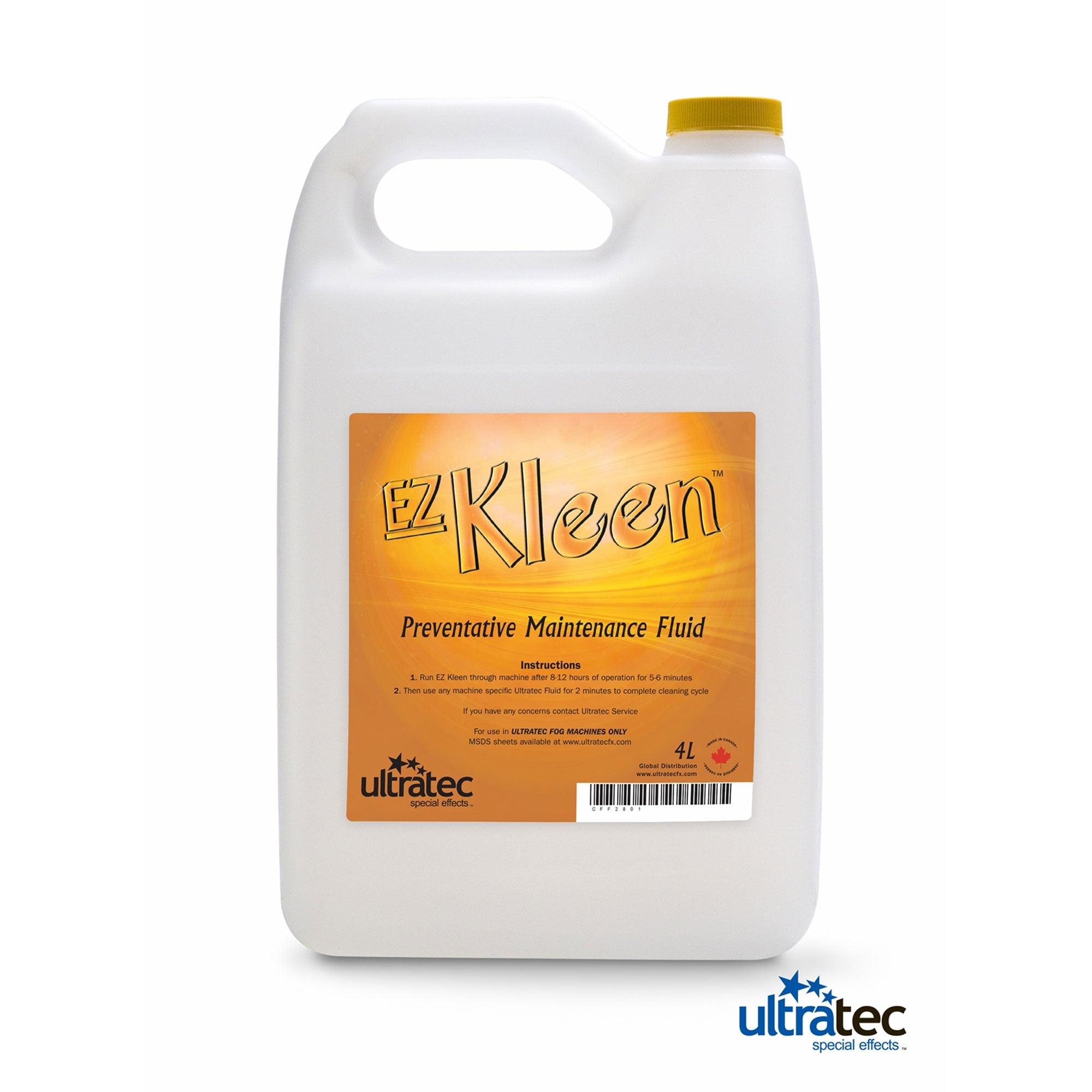 Ultratec EZ Kleen Preventative Maintenance Fluid (4L)