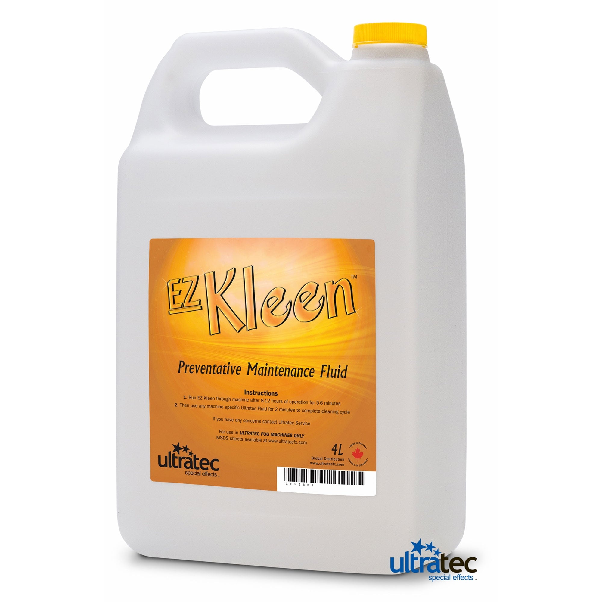 Ultratec EZ Kleen Preventative Maintenance Fluid (4L)