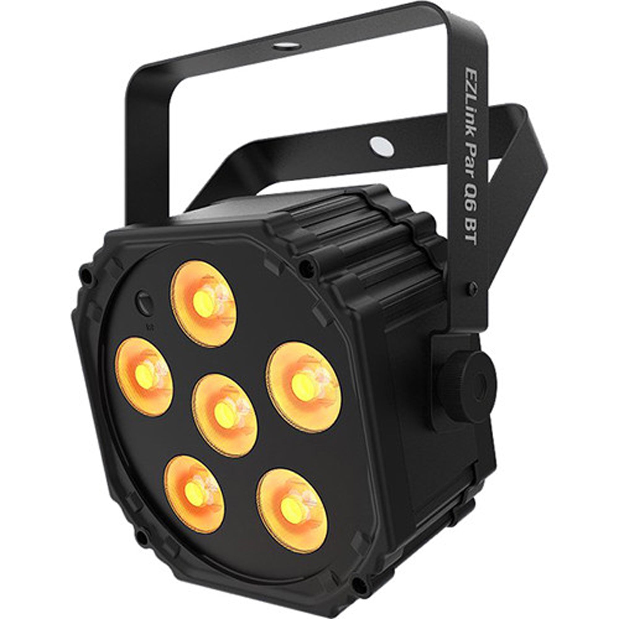 Chauvet DJ EZLink Par Q6BT Battery-Powered Bluetooth RGBA LED Par Light Fixture (6 LEDs)