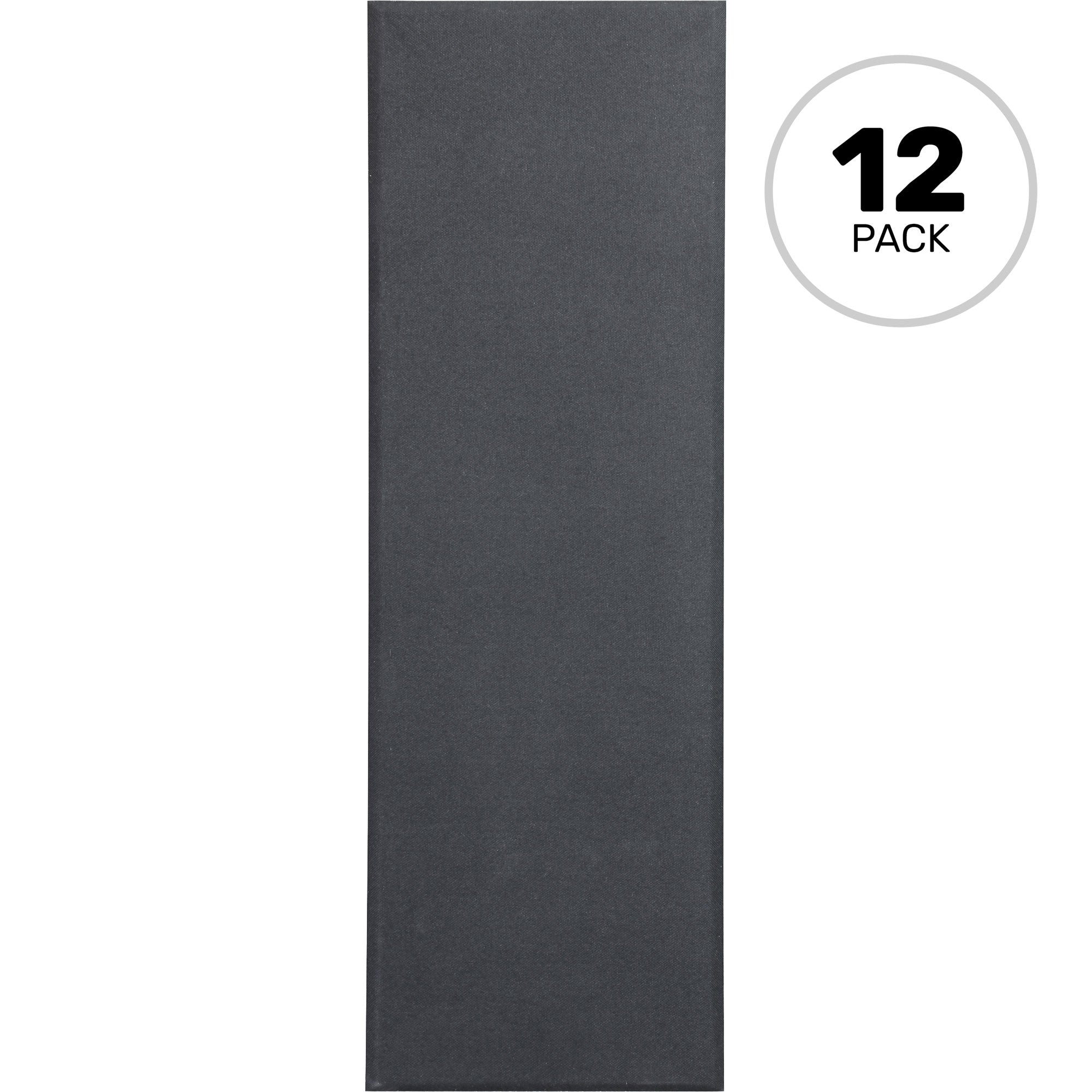 Primacoustic Broadway 2" Broadband Control Column Panels with Beveled Edge (Black, 12 Pack)