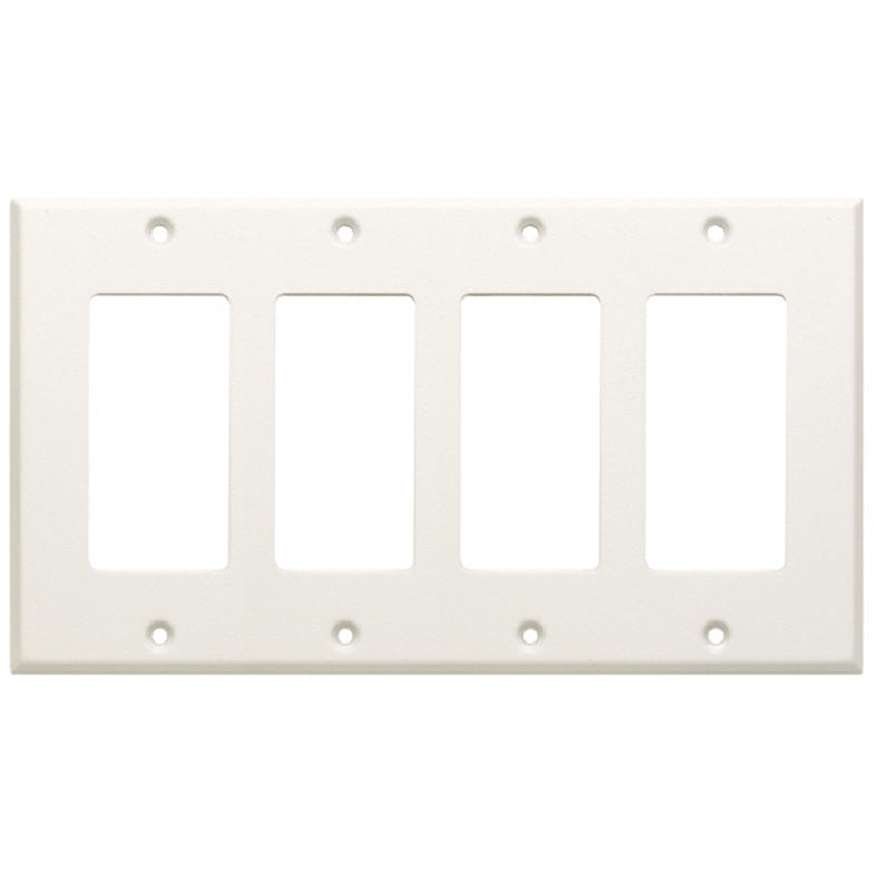 RDL CP-4 Quadruple Cover Plate (White)