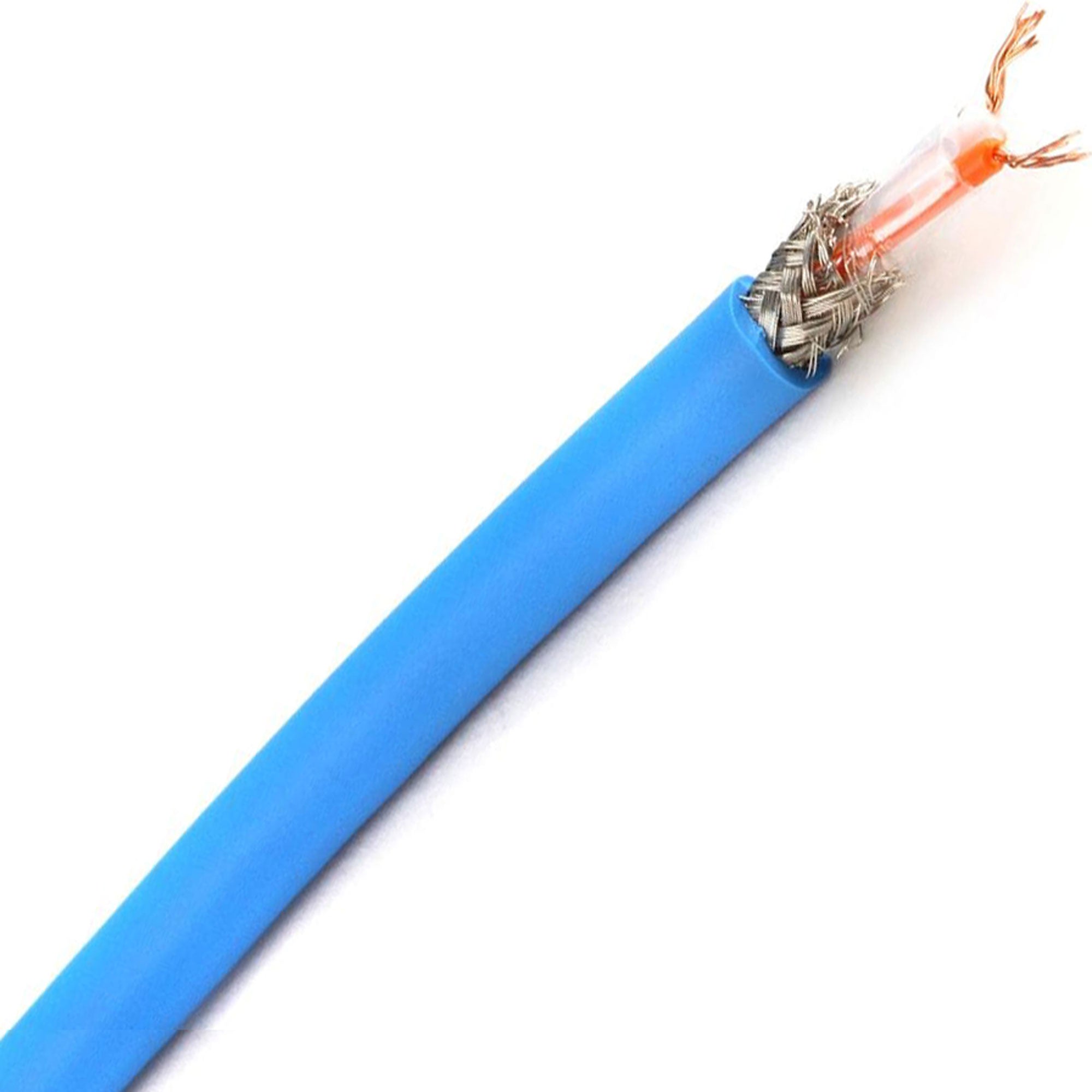 Canare DA202 110 Ohm AES/EBU Digital Audio Cable (Blue, By the Foot)