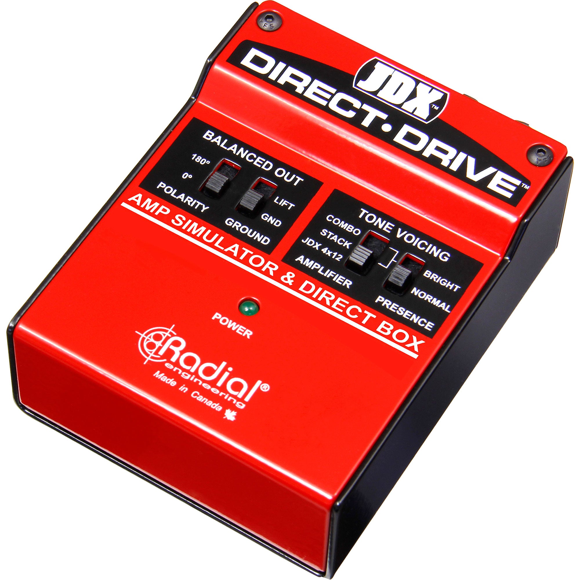 Radial Engineering JDX Direct Drive Amp Simulator and DI Box