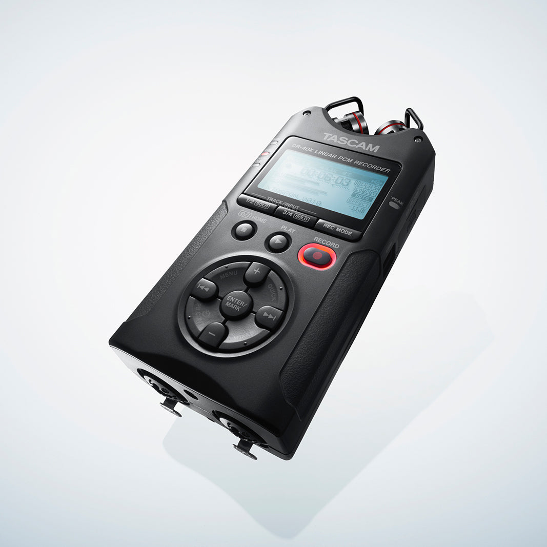 Tascam DR-05X 2-Input / 2-Track Portable Audio Recorder with Onboard Stereo Microphone