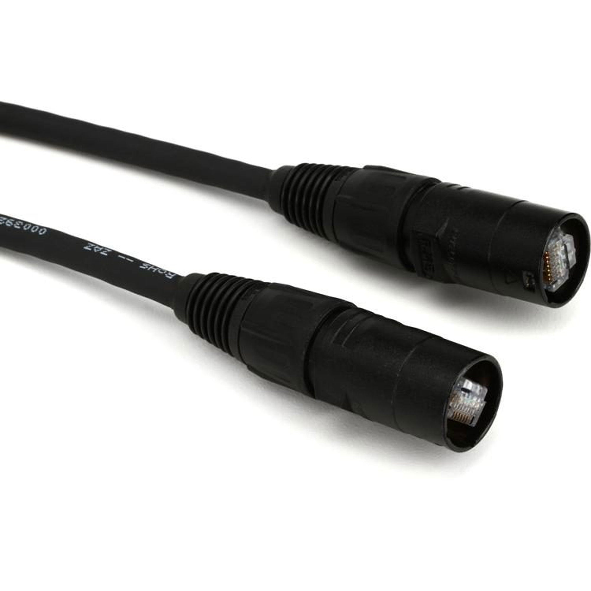 Whirlwind ENC2 Tactical Cat5e Cable with CAT5e etherCON Connectors (100')