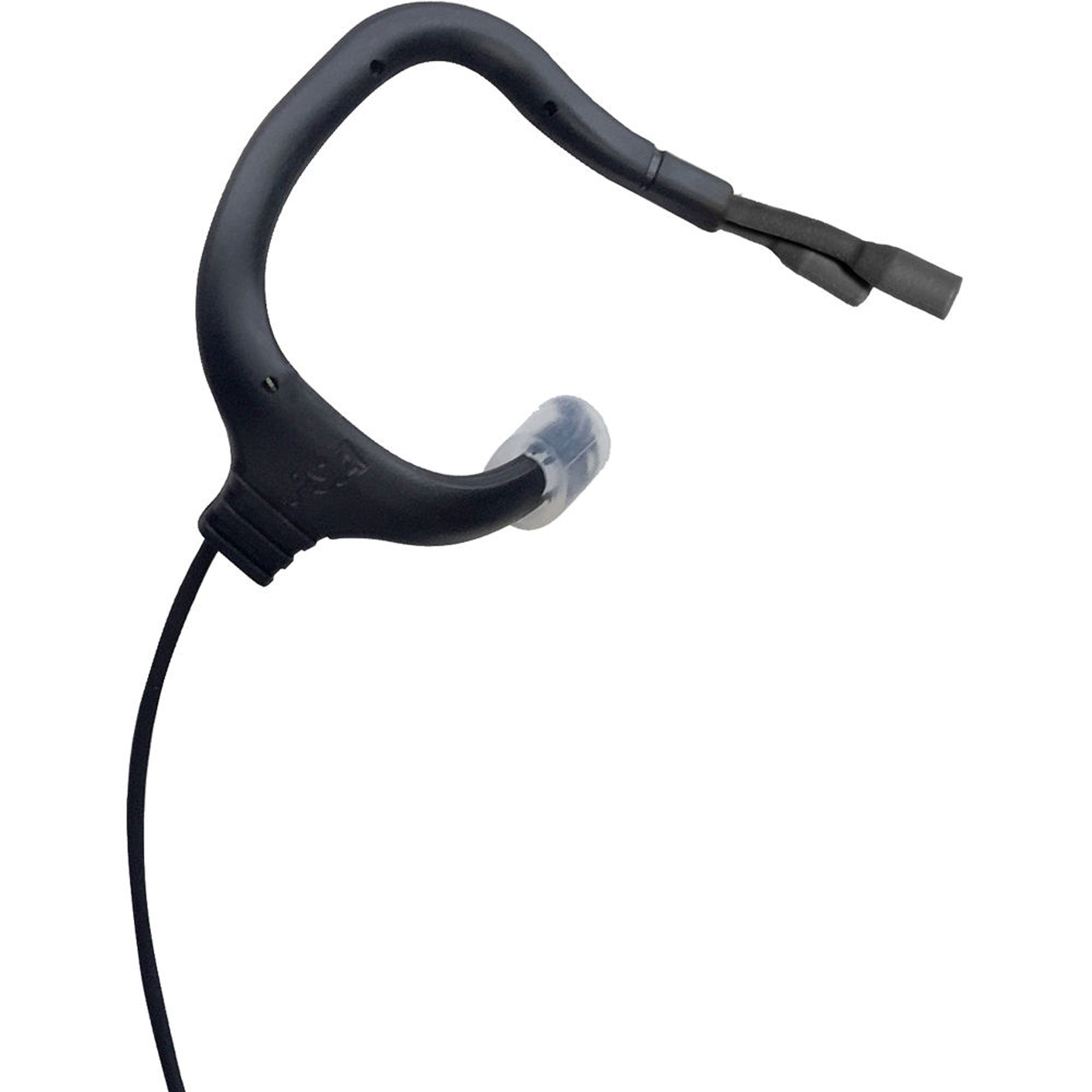 Point Source Audio EO2-8WL EMBRACE Dual-Element Omni Earmount Mic for Shure (Black)