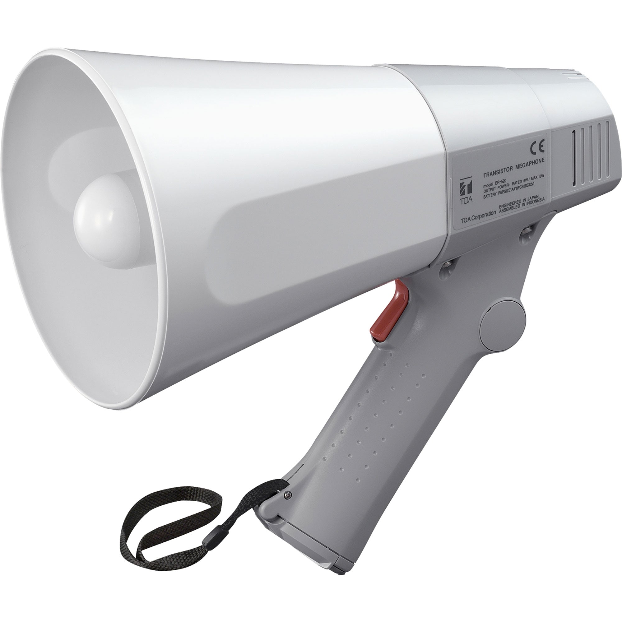 Toa Electronics ER-520 6W Compact Handheld Megaphone (Grey)